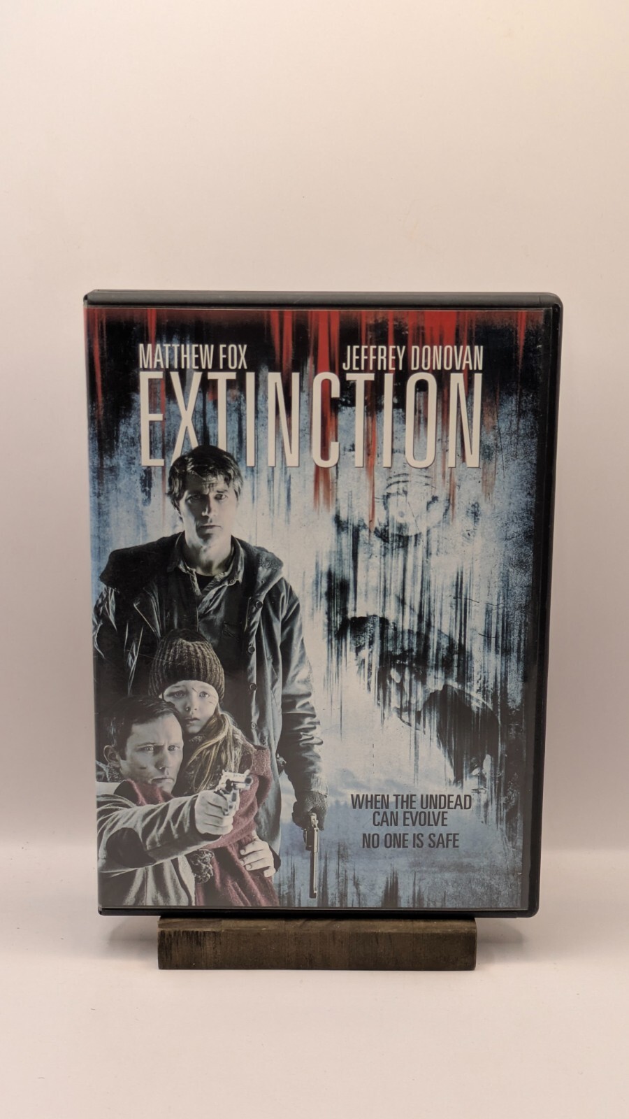 EXTINCTION DVD Horror Zombie 2015 HTF Indie Drama Sci-Fi B-Film Scary Virus VG