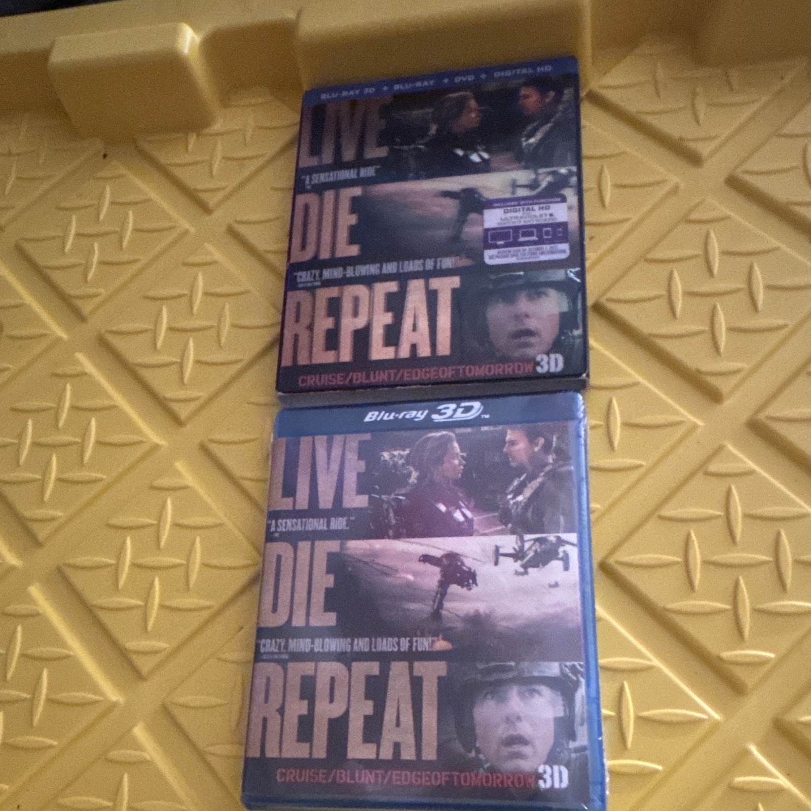 Warner Bros Live Die Repeat: Edge of Tomorrow Blu-ray 3D + DVD PG-13 113 min