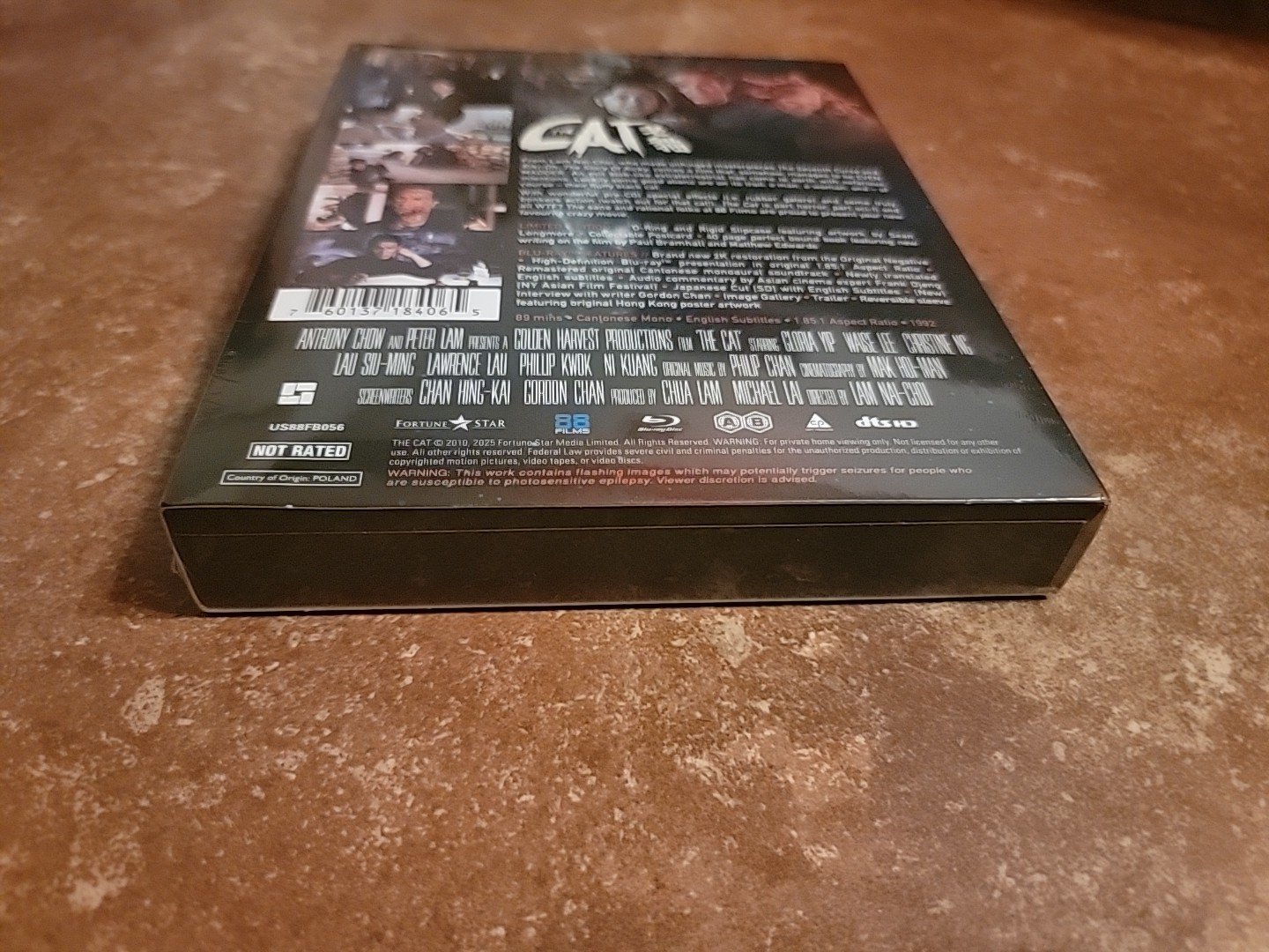 The Cat OOP Limited Edition Blu-ray 88 Films Lam Ngai Kai Riki-Oh/Seventh Curse