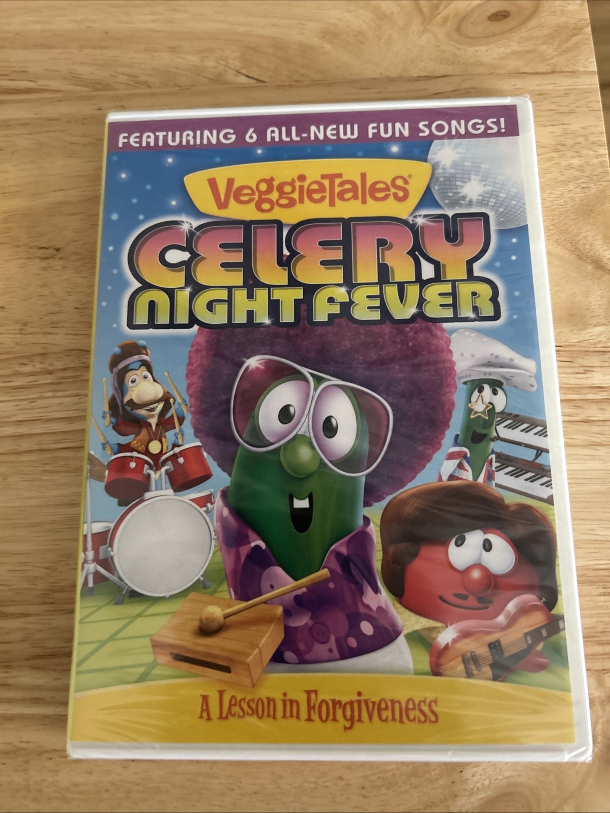 Veggie Tales: Celery Night Fever DVD Terry Crews as Bruce Onion – NEW