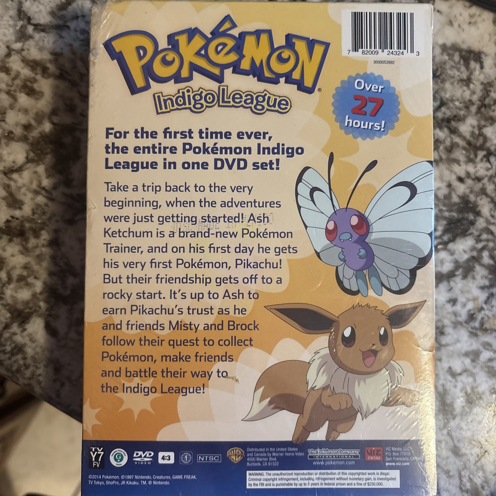 Pokemon Indigo League Complete Collection DVD