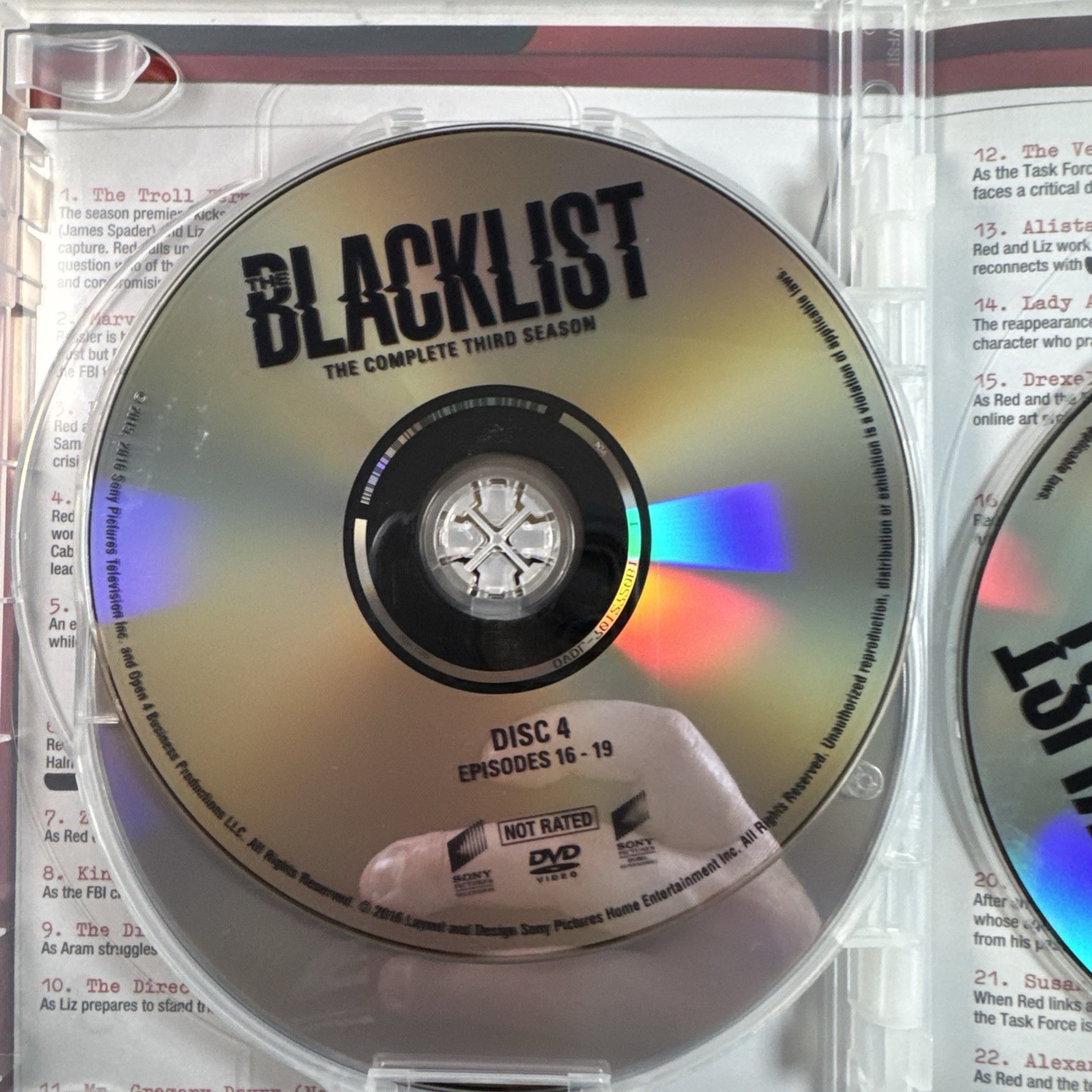The Blacklist (Seasons 1-3) : James Spader (Raymond Reddington)