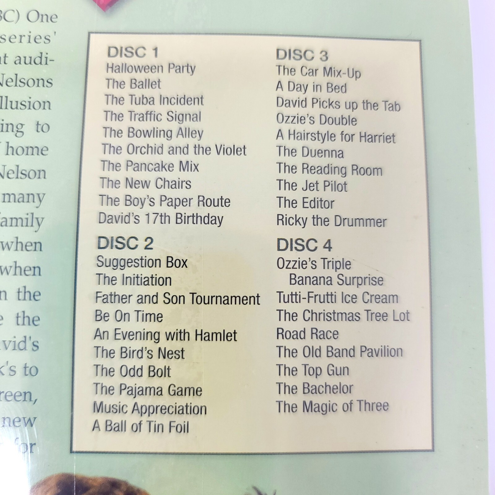 The Adventures of Ozzie and Harriet Time Life DVD + Here Come The Nelsons VHS