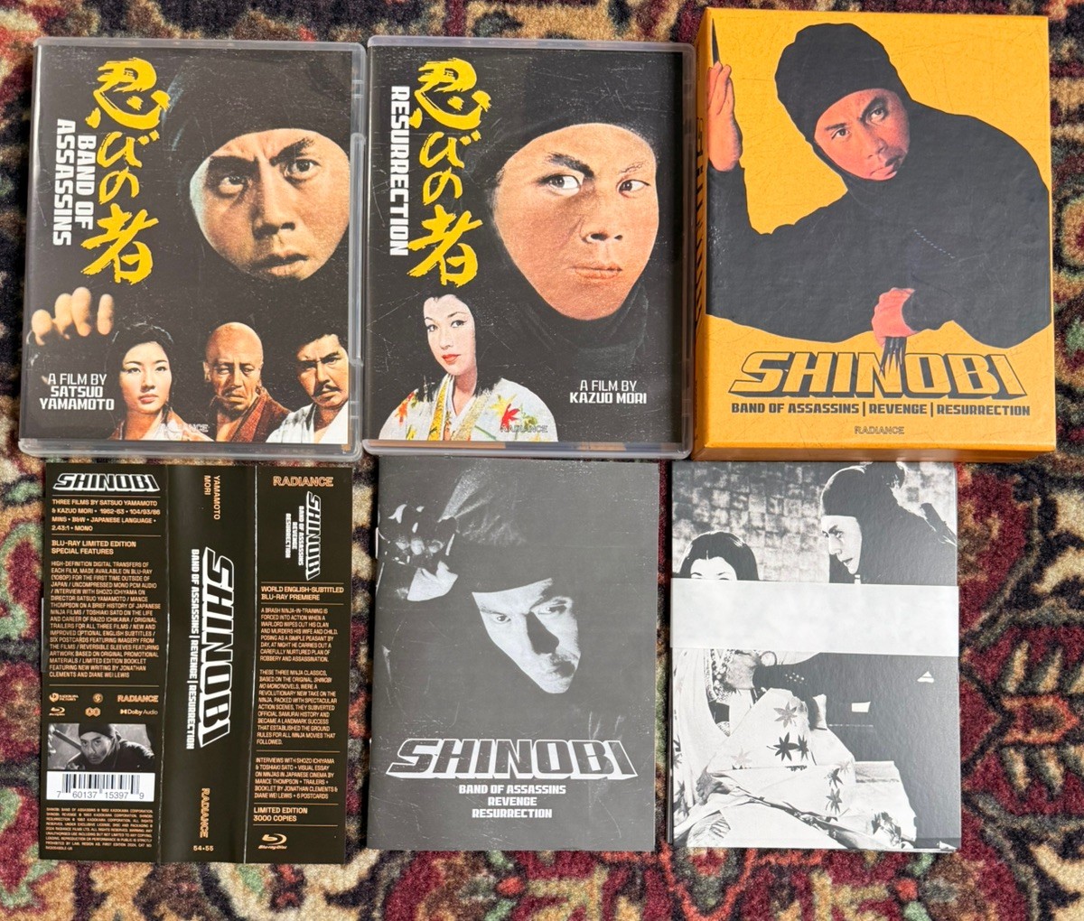 Shinobi Volume 1 Blu-ray Set OOP Radiance