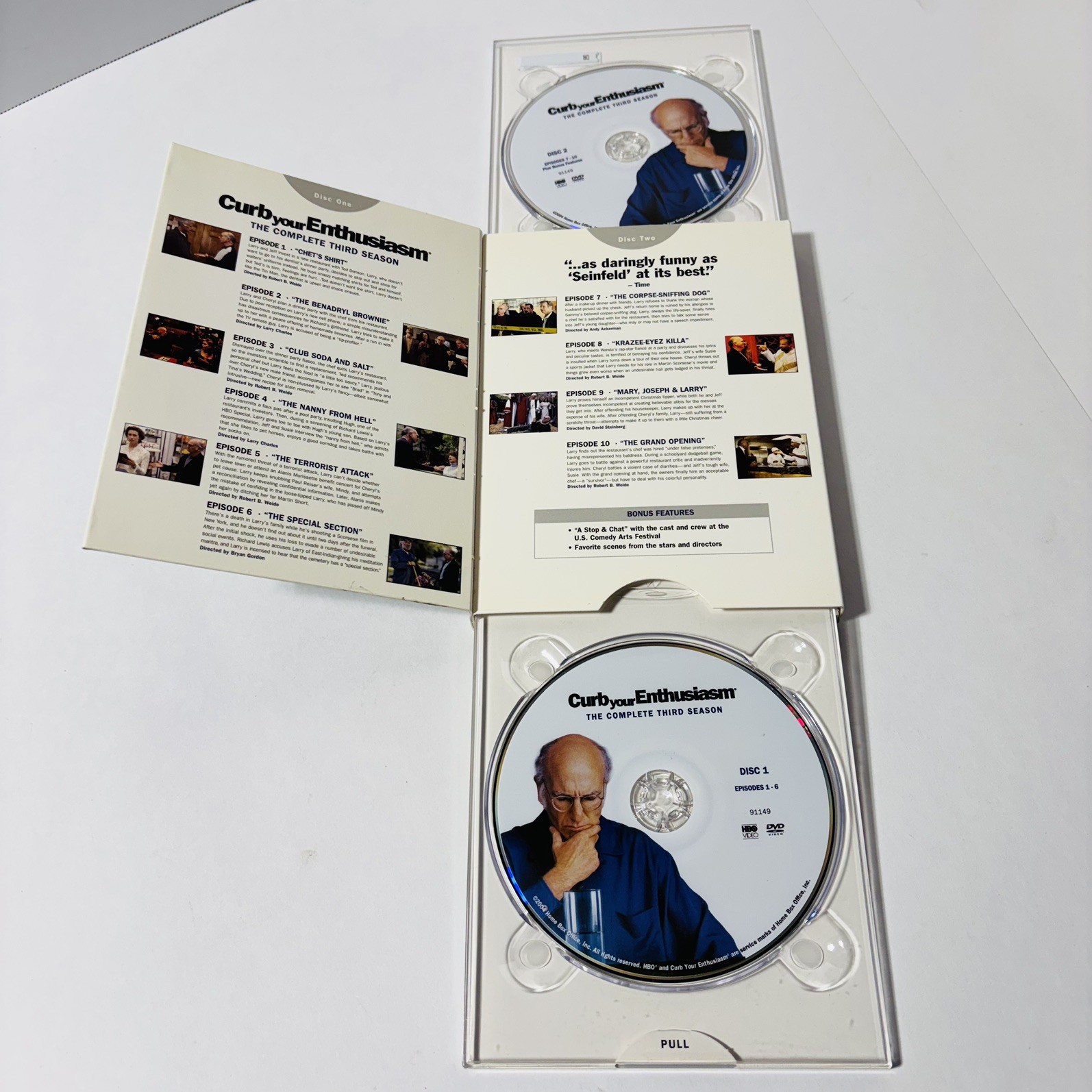 Curb Your Enthusiasm: The Complete Series Season 1-4 DVD