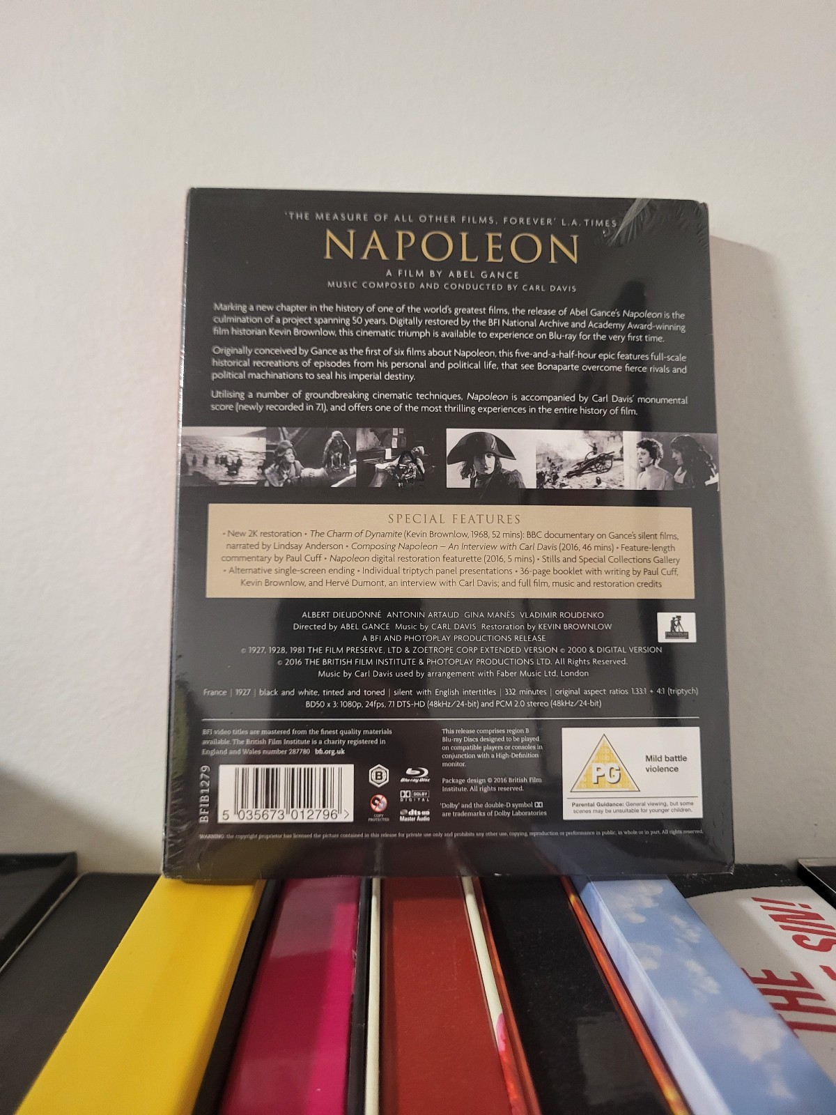 Napoleon 1927 BFI OOP Collector’s Edition REGION B *SEE DESCRIPTION*