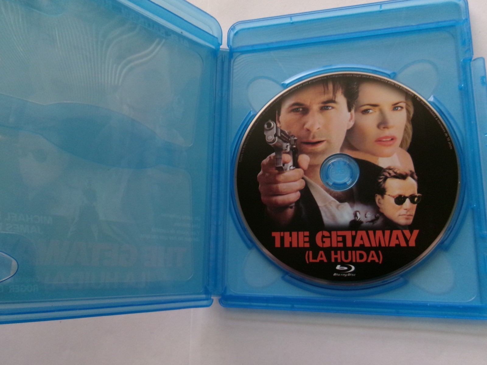 The Getaway (1994) (Blu-ray) Unrated Cut Uncut Spain Import Region Free