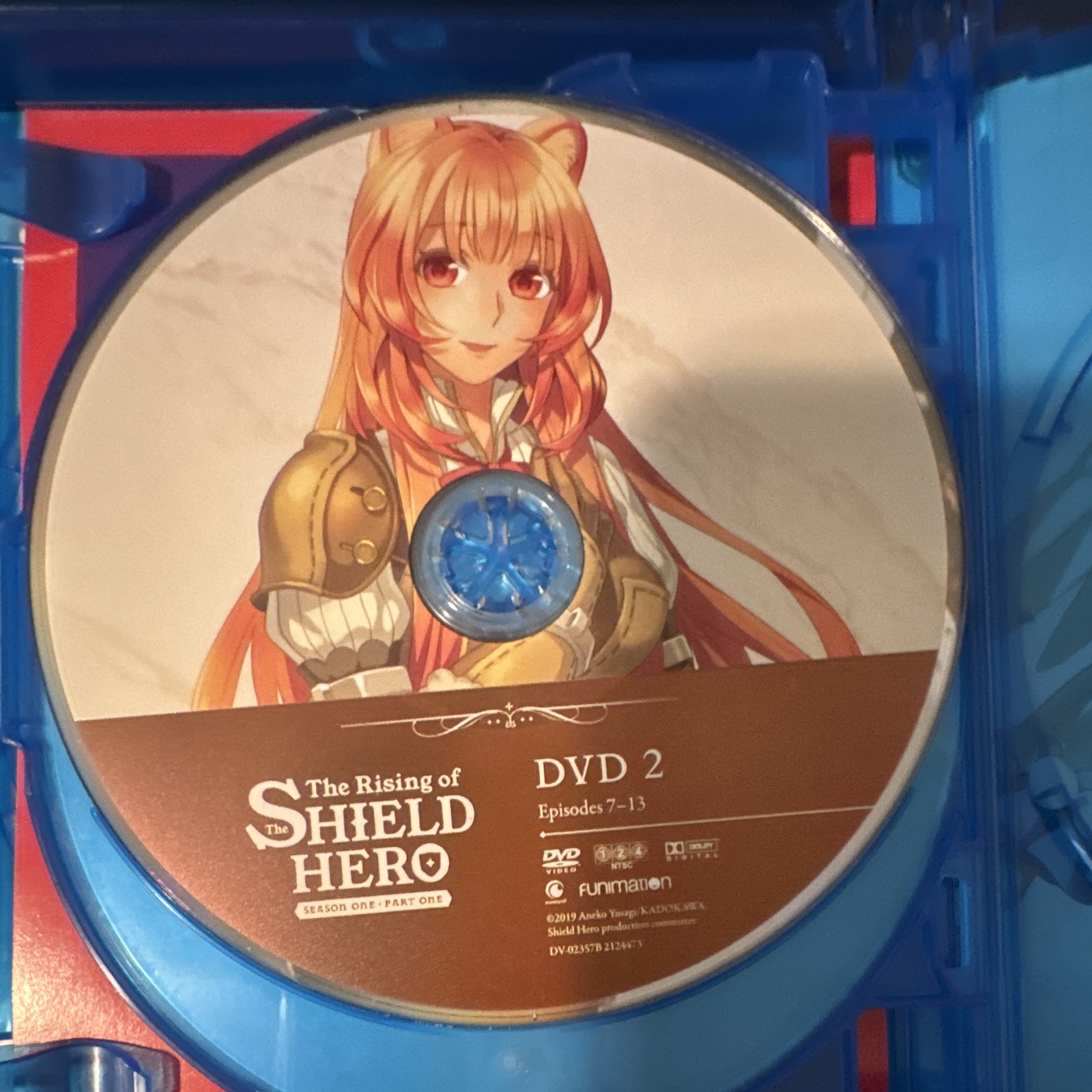 Funimation The Rising of the Shield Hero Season 1 Part 2 Blu-ray+DVD+Digital