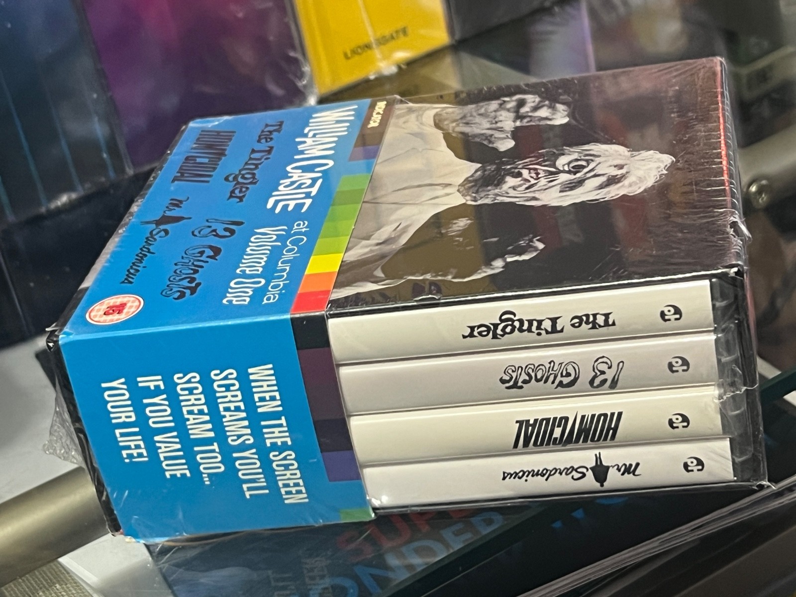 William Castle At Columbia Volume One (BLU-RAY) INDICATOR ZONE ABC BOOKLET! NEW!