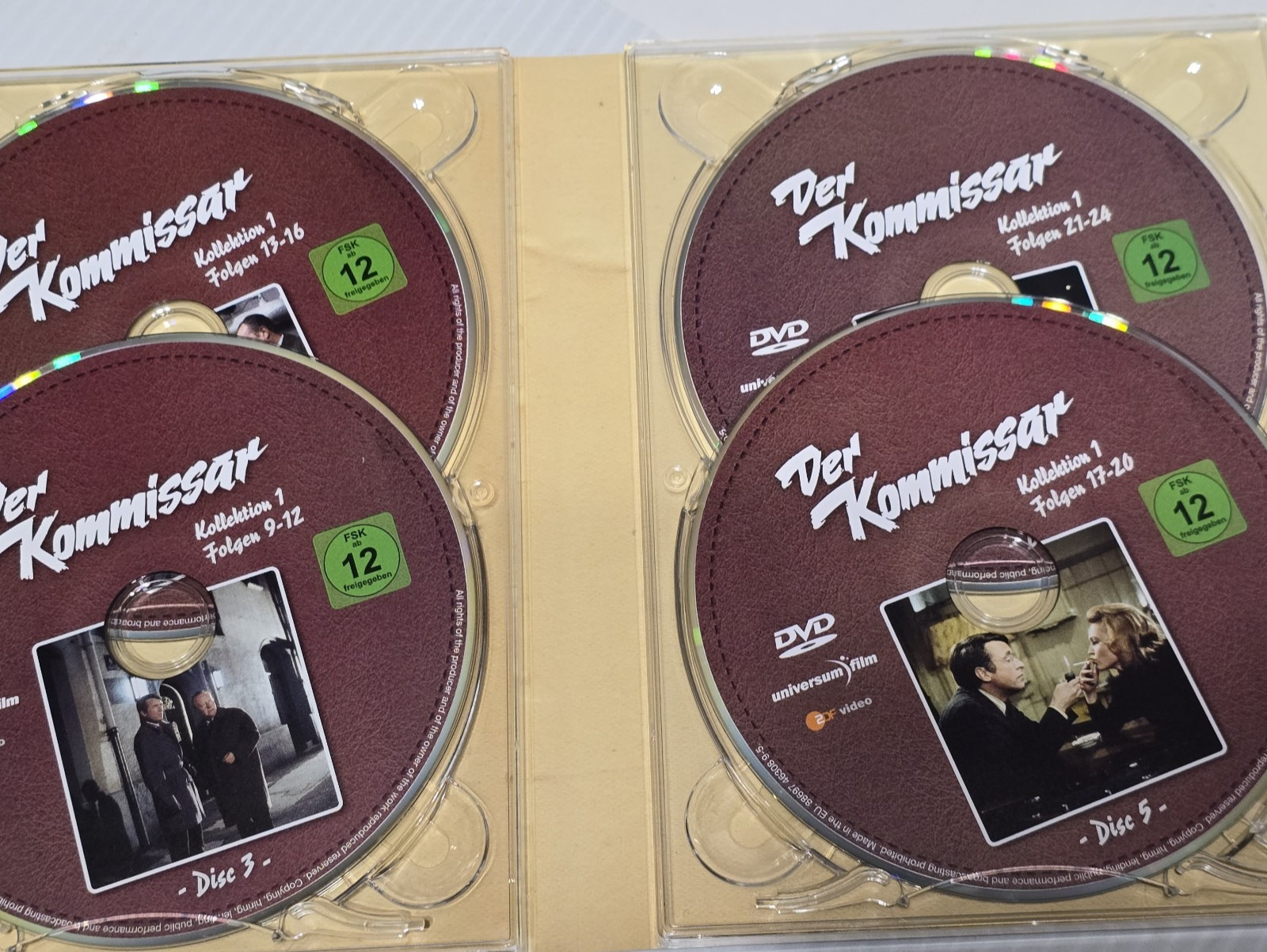 Lot of 40+ German-language DVDs & 3 CDs – Movies, Shows sold as set – Like New