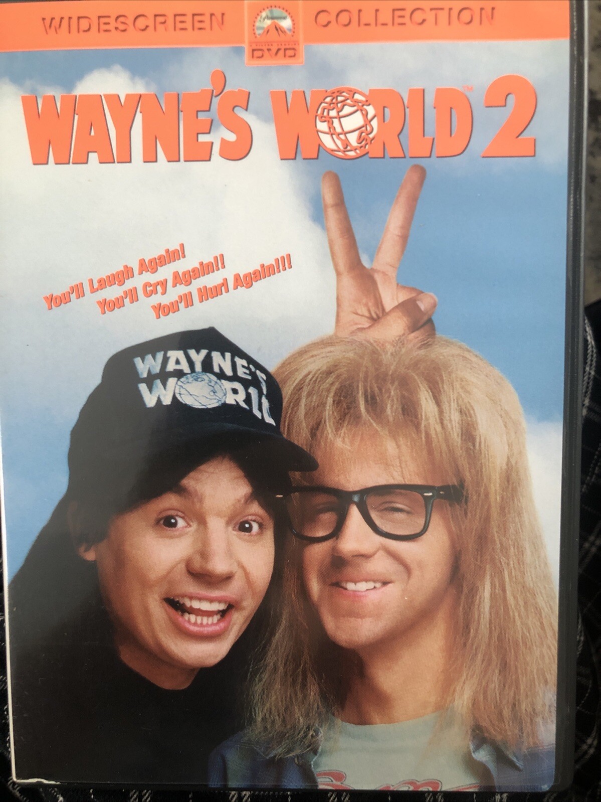 WAYNE’S WORLD 1 & 2 Movie 2001 2-Disc DVD Set New,188 Min. Pre Owned