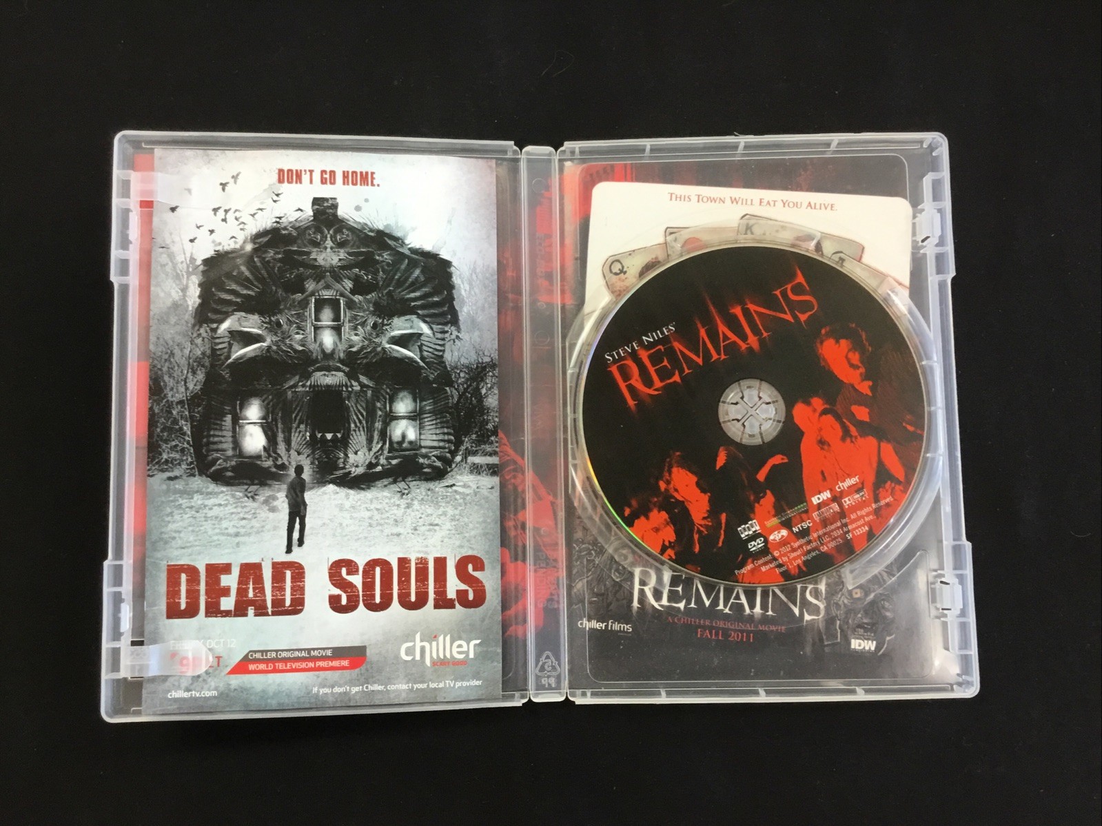 Steve Niles Remains (DVD, 2012) From the Creator of 30 Days of Night Horror