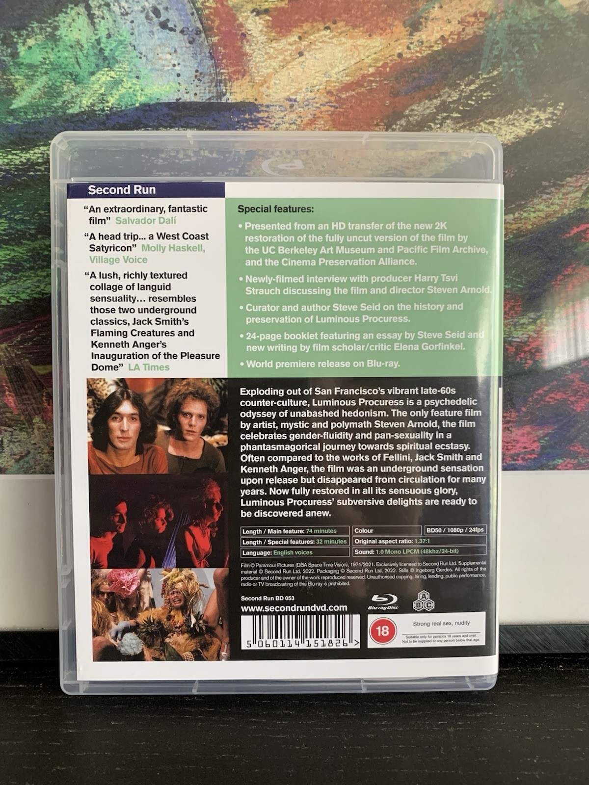 Luminous Procuress (Blu-ray, 1971) Region Free Second Run