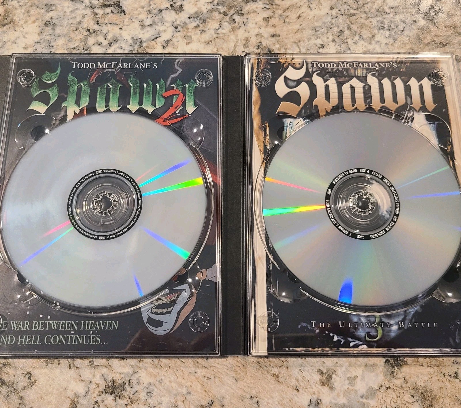 Spawn: The Ultimate Collection Animation DVD HBO Box Set Collector’s Edition