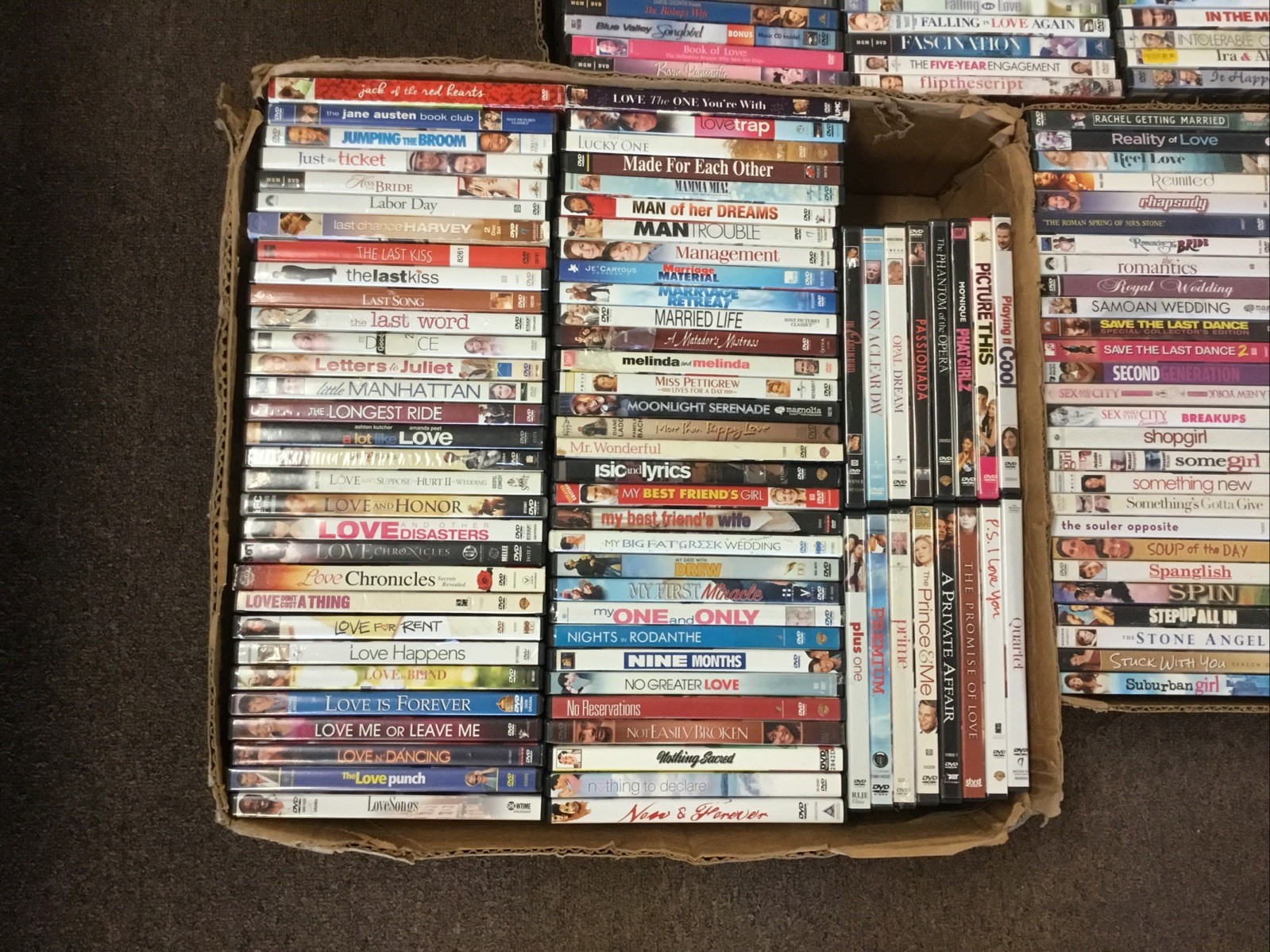 ROM-COM Lot DVD YOU PICK – Romance Comedy ($1.69 Each) – ($3.50 Combined S&H)