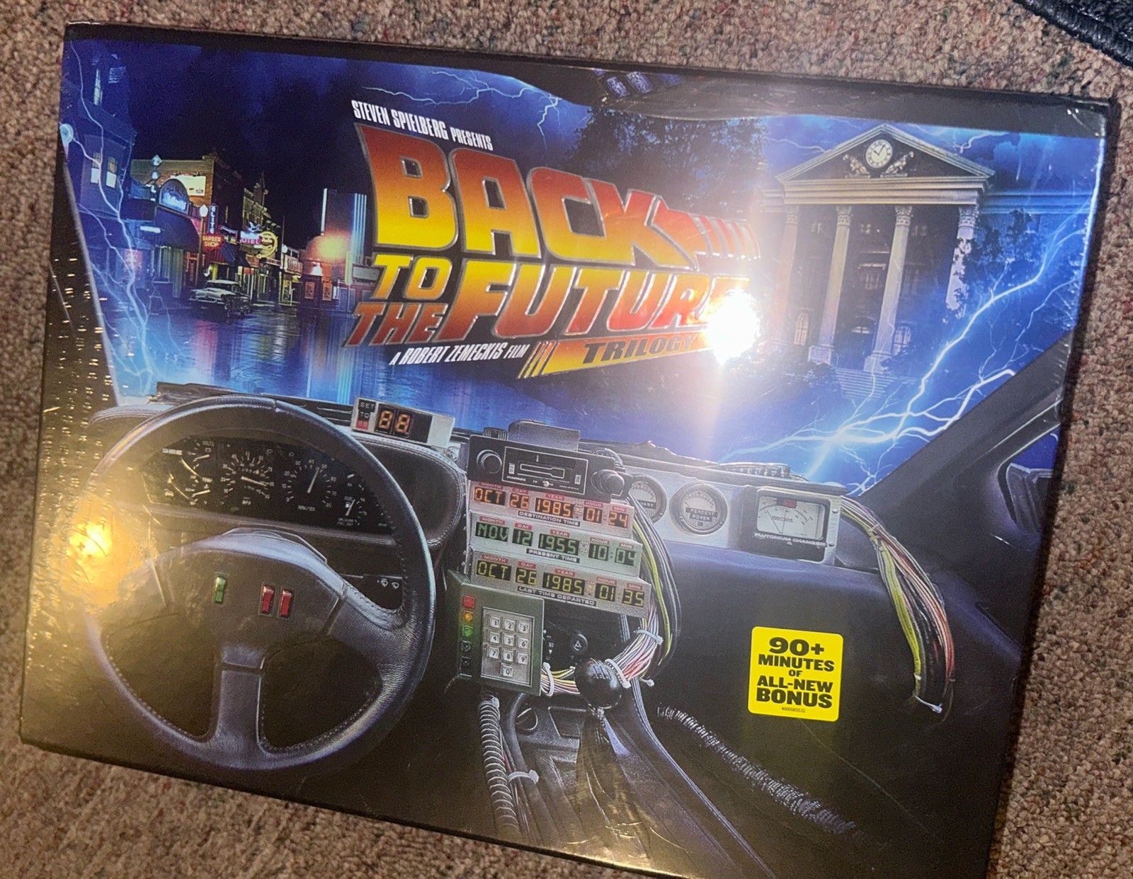 Back to the Future 40th Anniversary 4K Trilogy Steelbook Giftset Amazon – NEW