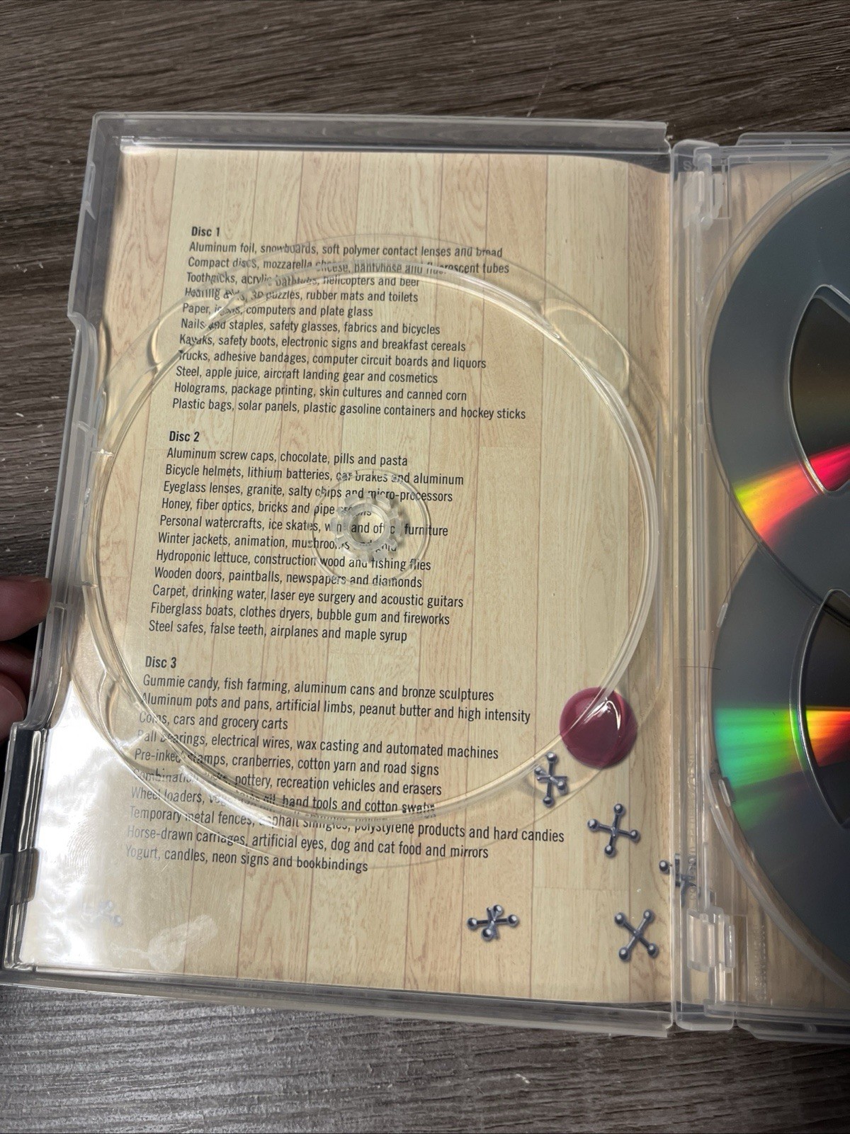 How It’s Made Seasons 1 & 2 DVD 5-Disc Set 2010 Science Channel Missing disc 1