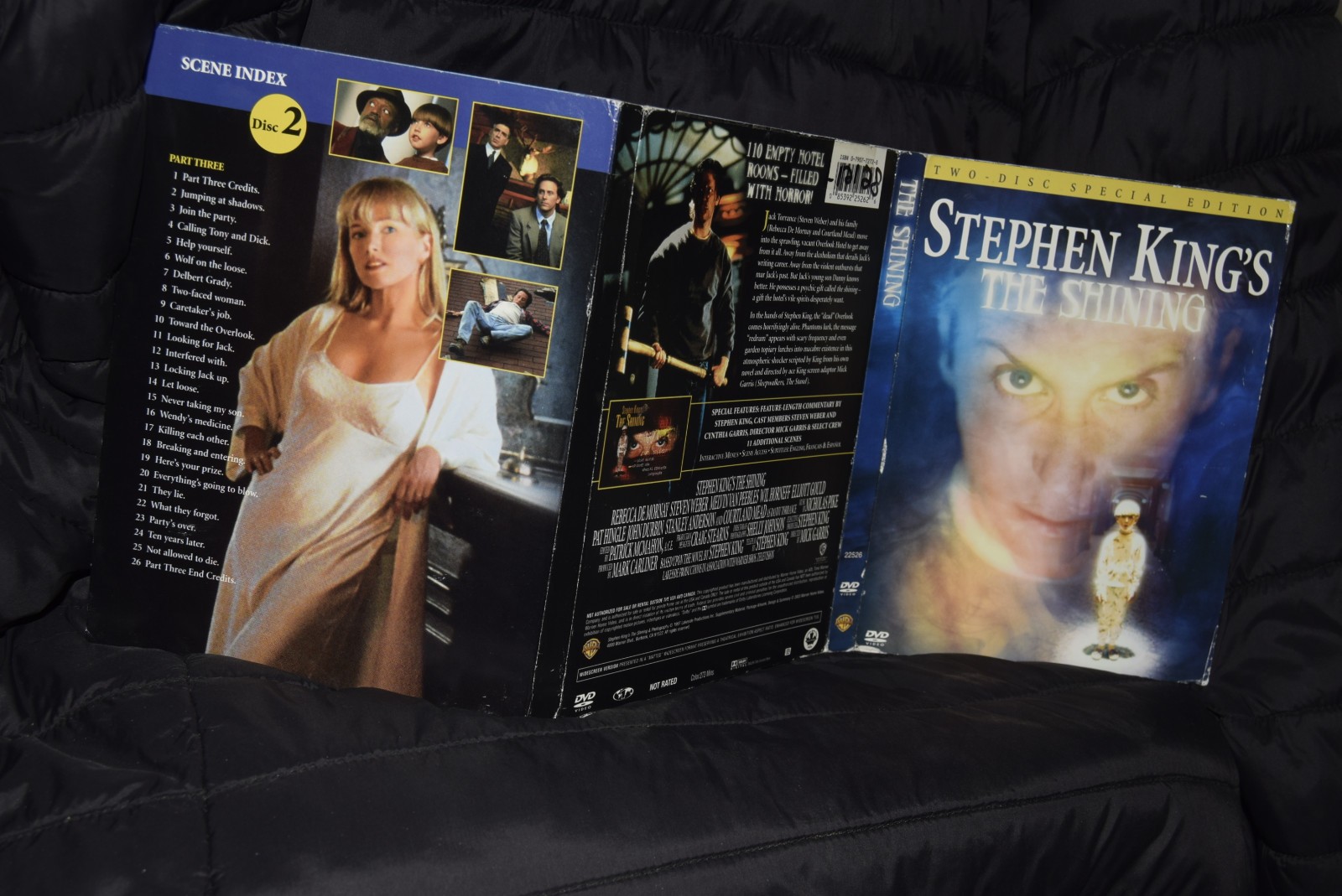 THE SHINING|NR|DVD|WIDESCREEN|1997|HORROR|REBECCA DE MORNAY|STEVEN WEBER|S(BOX#3