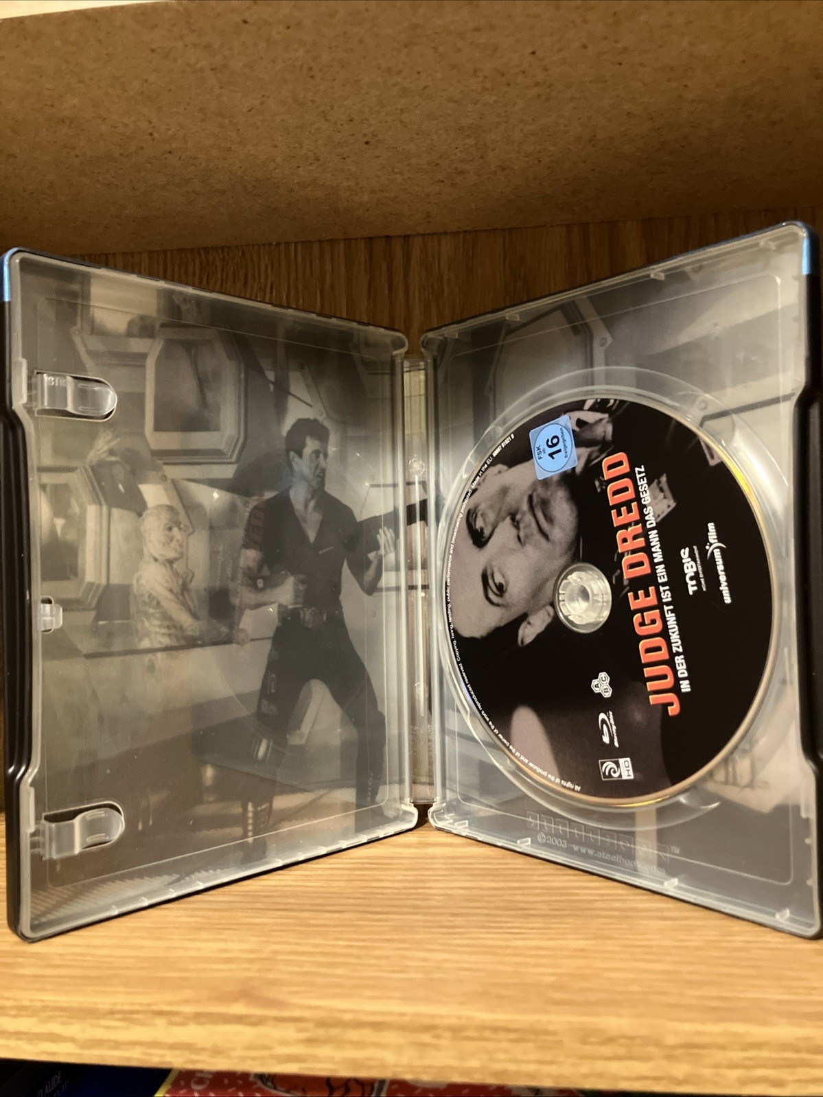 Judge Dredd Steelbook Blu-Ray German Import EU Germany Exclusive RARE OOP
