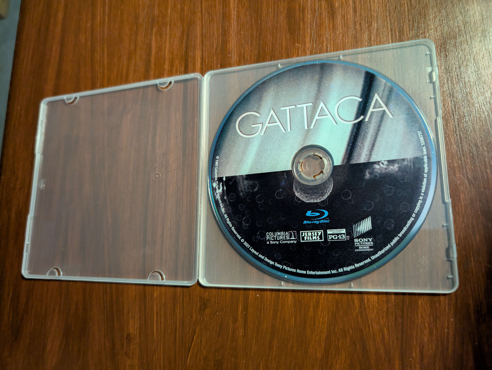 Gattaca (Blu-ray) – Like New- Disc only! with blank cd case