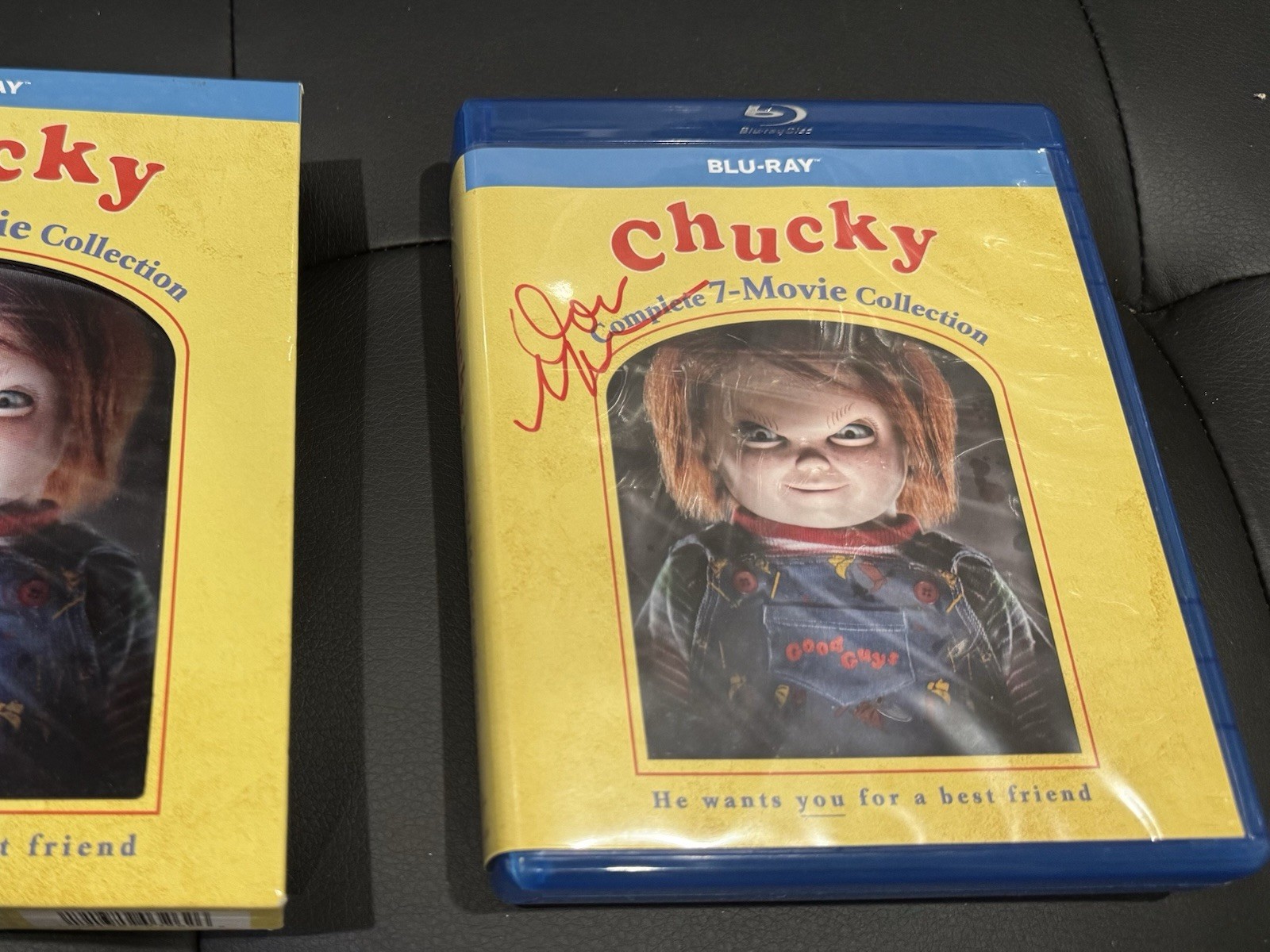 Chucky Complete 7-Movie Collection Blu-ray Signed By Don Mancini