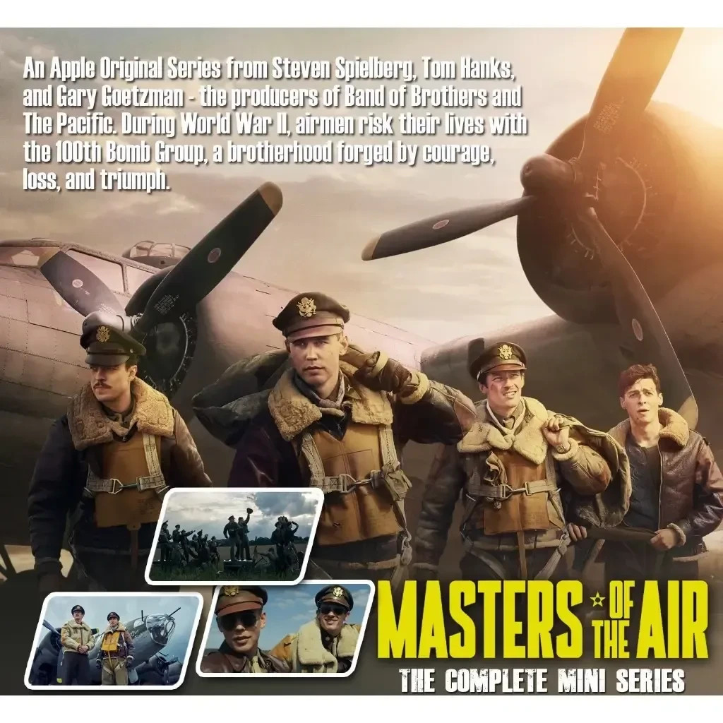 Masters of the Air – Custom DVD | English Audio | EN/CH/Malay Subs