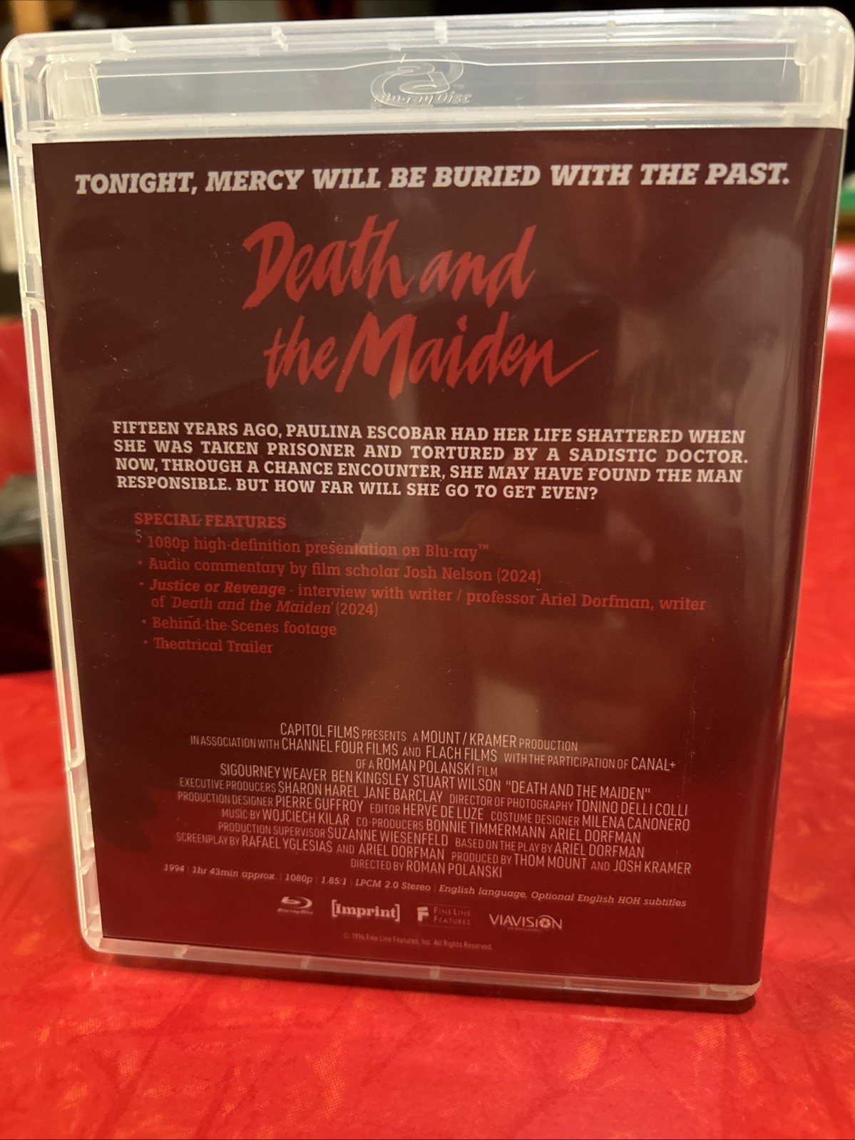 Directed By Roman Polanski Collection (Imprint) LIKE NEW Blu-Ray 5-Disc Box Set