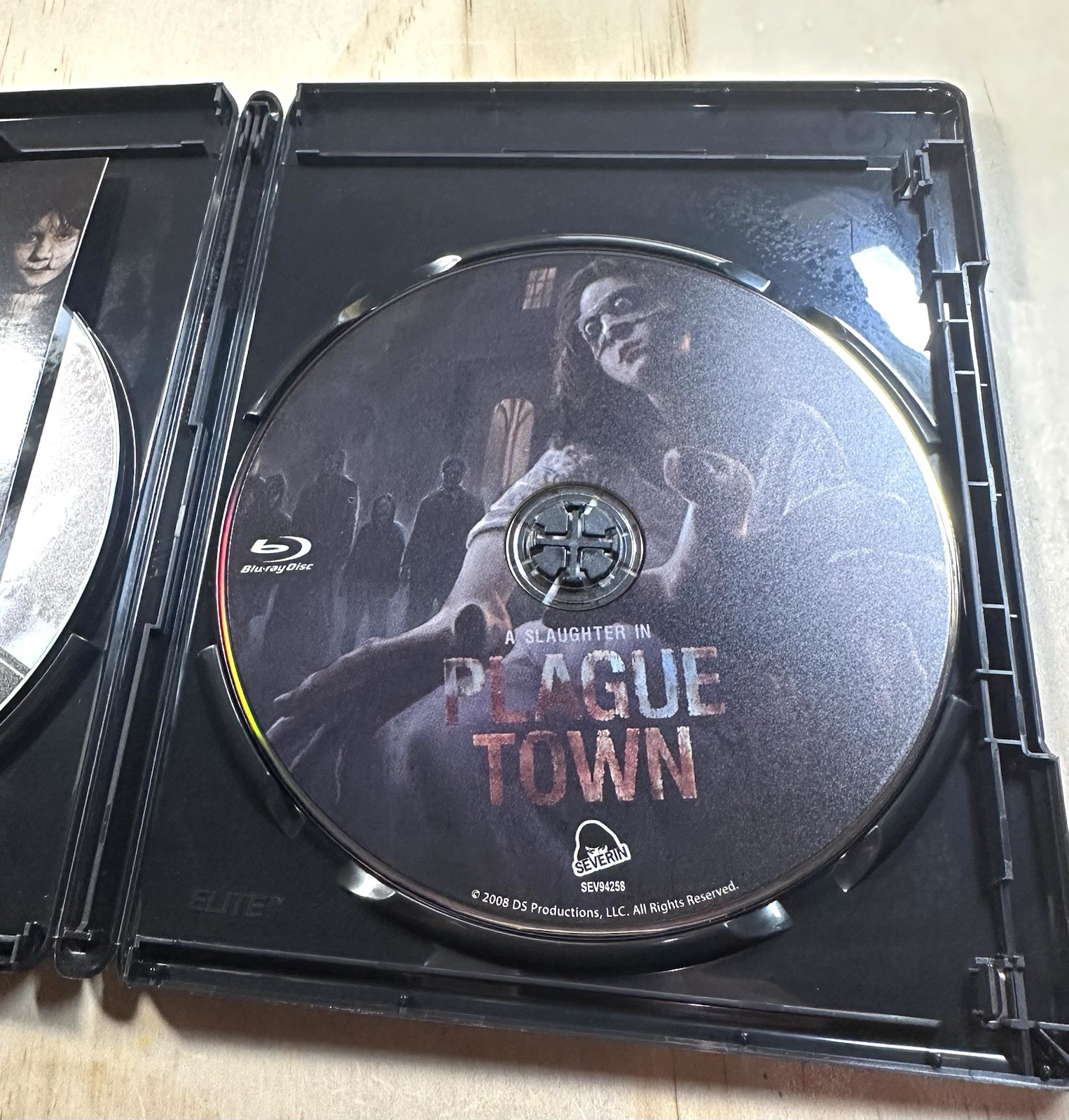 Plague Town (Blu-ray/CD, 2008) Severin Films W/Slipcover
