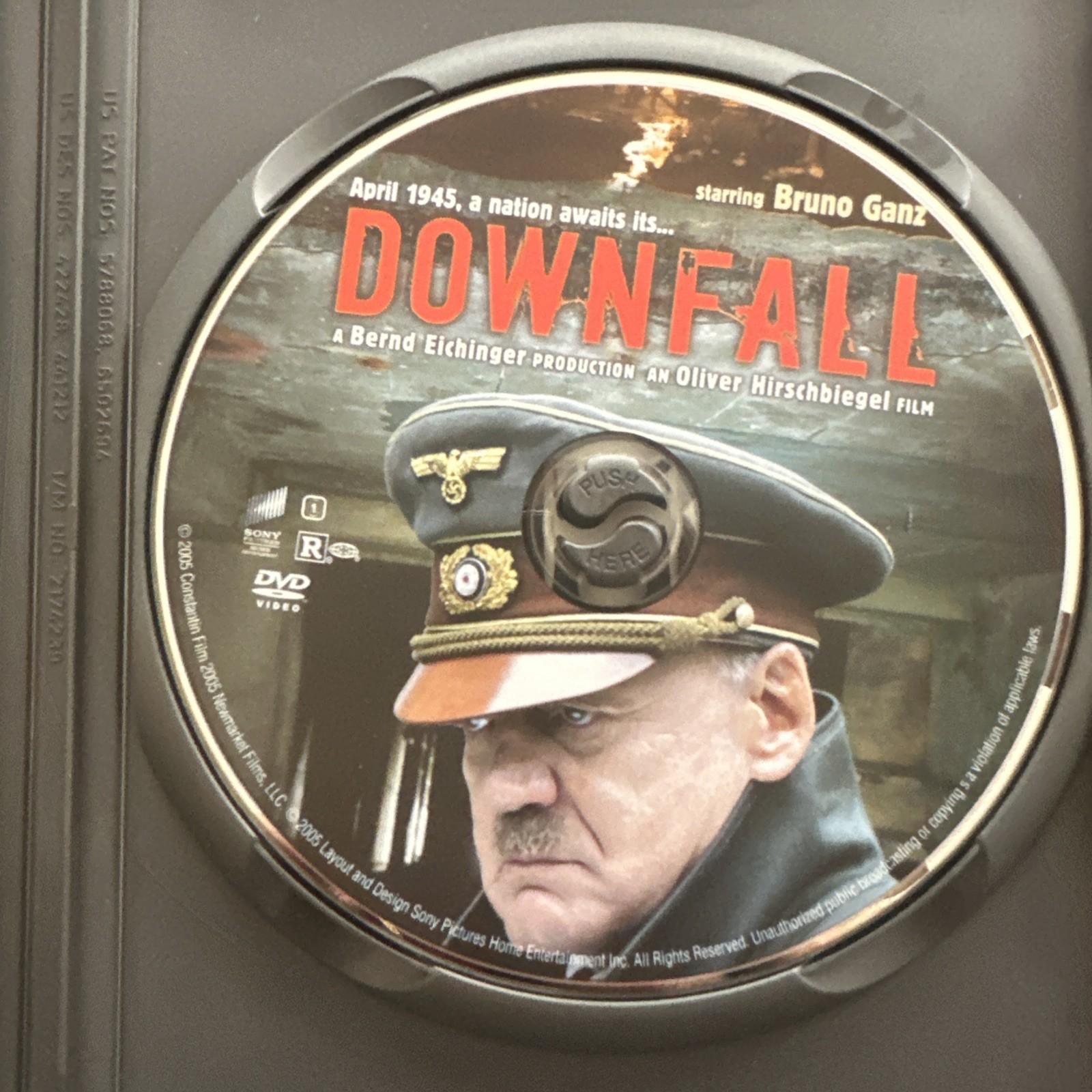 Downfall DVD 2005 Bruno Ganz WWII German Historical Drama