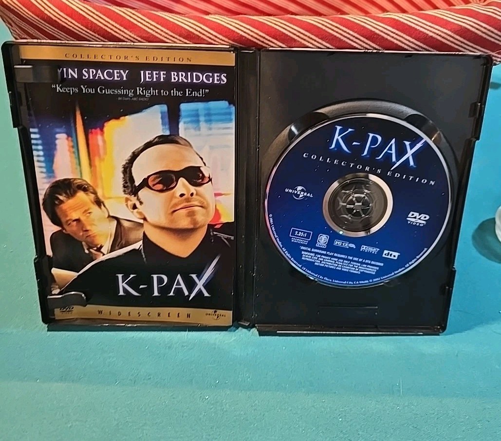 K-Pax (2001) – Collector’s Edition – DVD & ARTWORK ONLY, Pre-owned