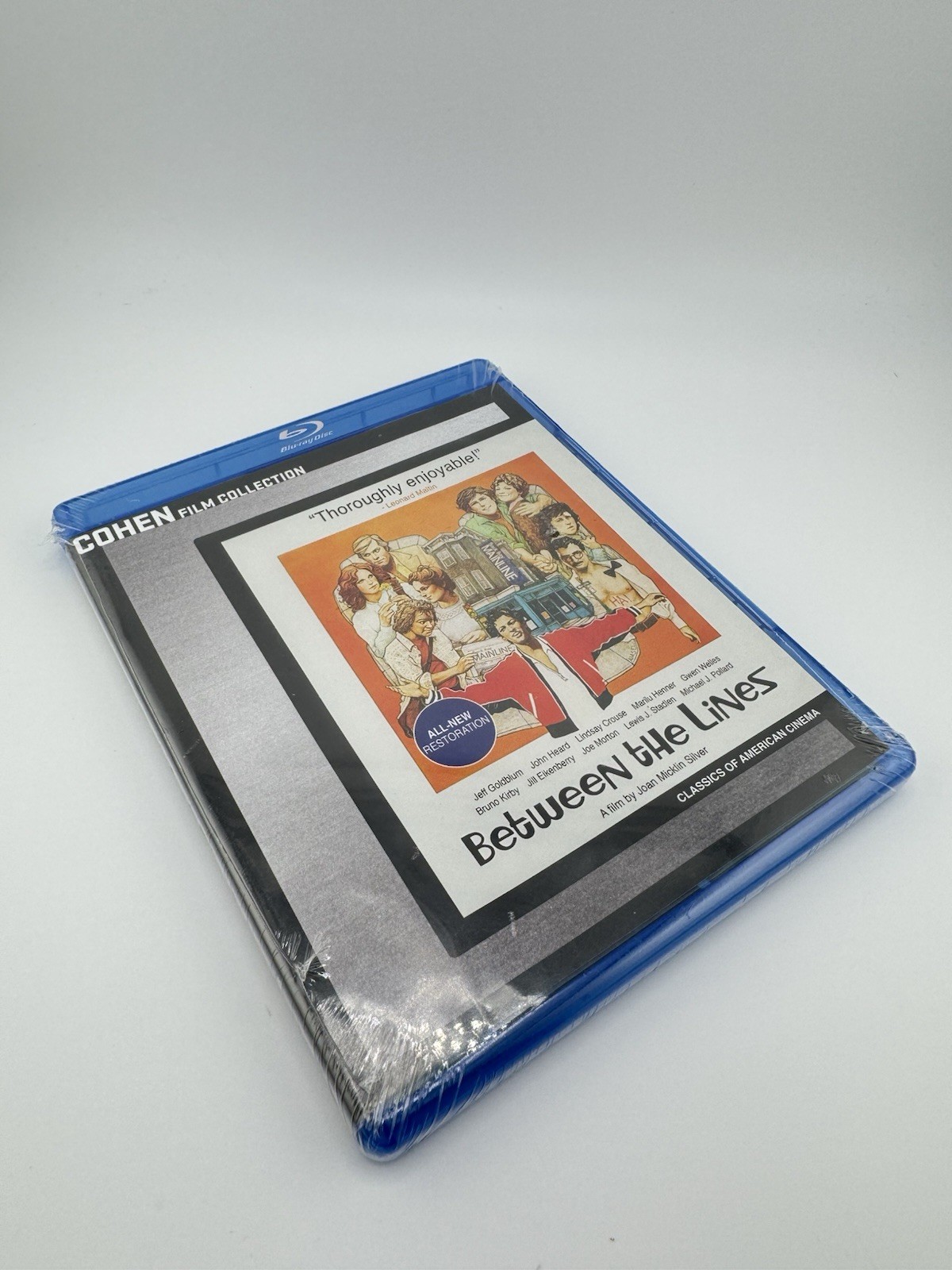 Between the Lines (1977) Blu-ray NEW John Heard Jeff Goldblum Cohen Media Group