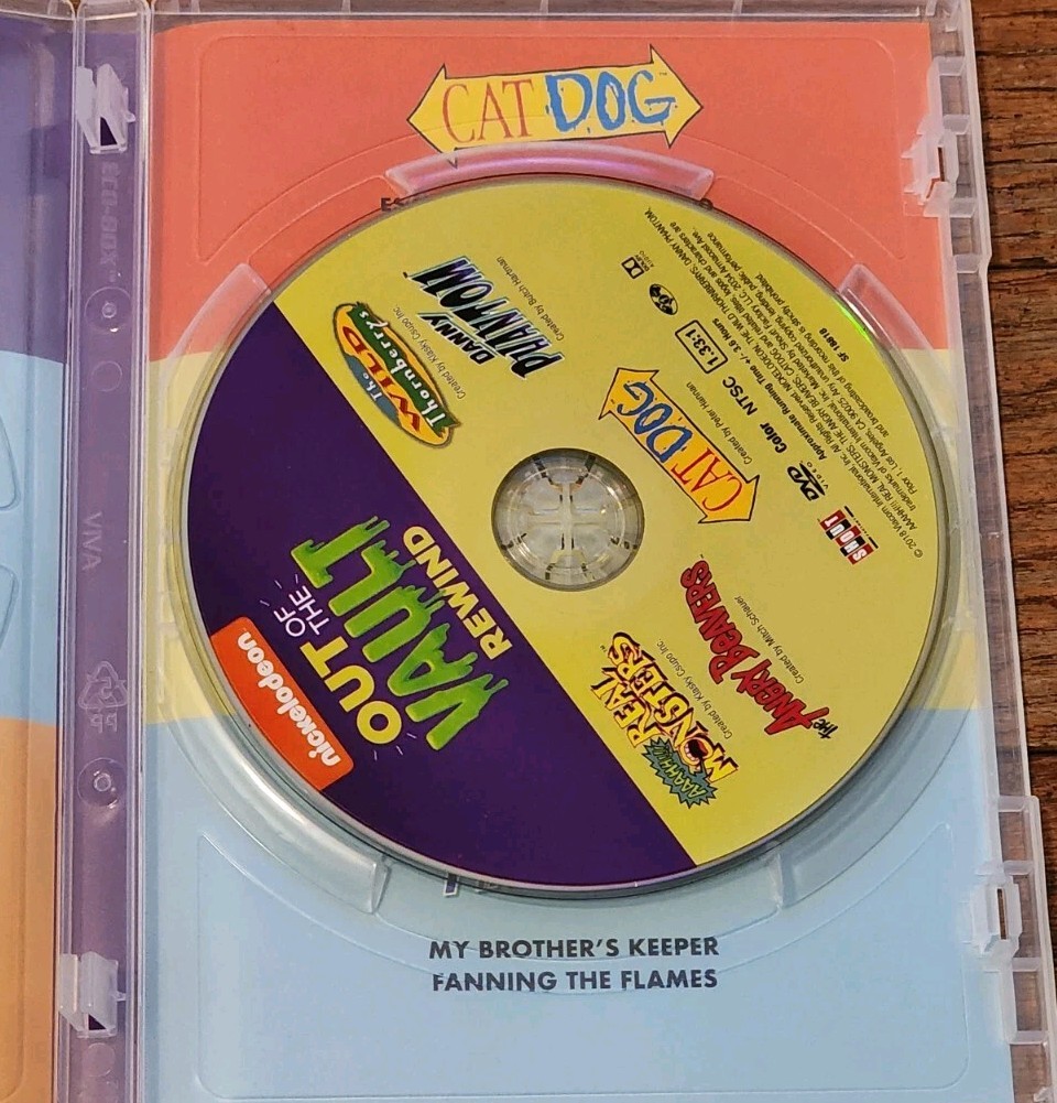 Nickelodeon Out of the Vault Rewind DVD 2018 Shout! Factory Viacom Video