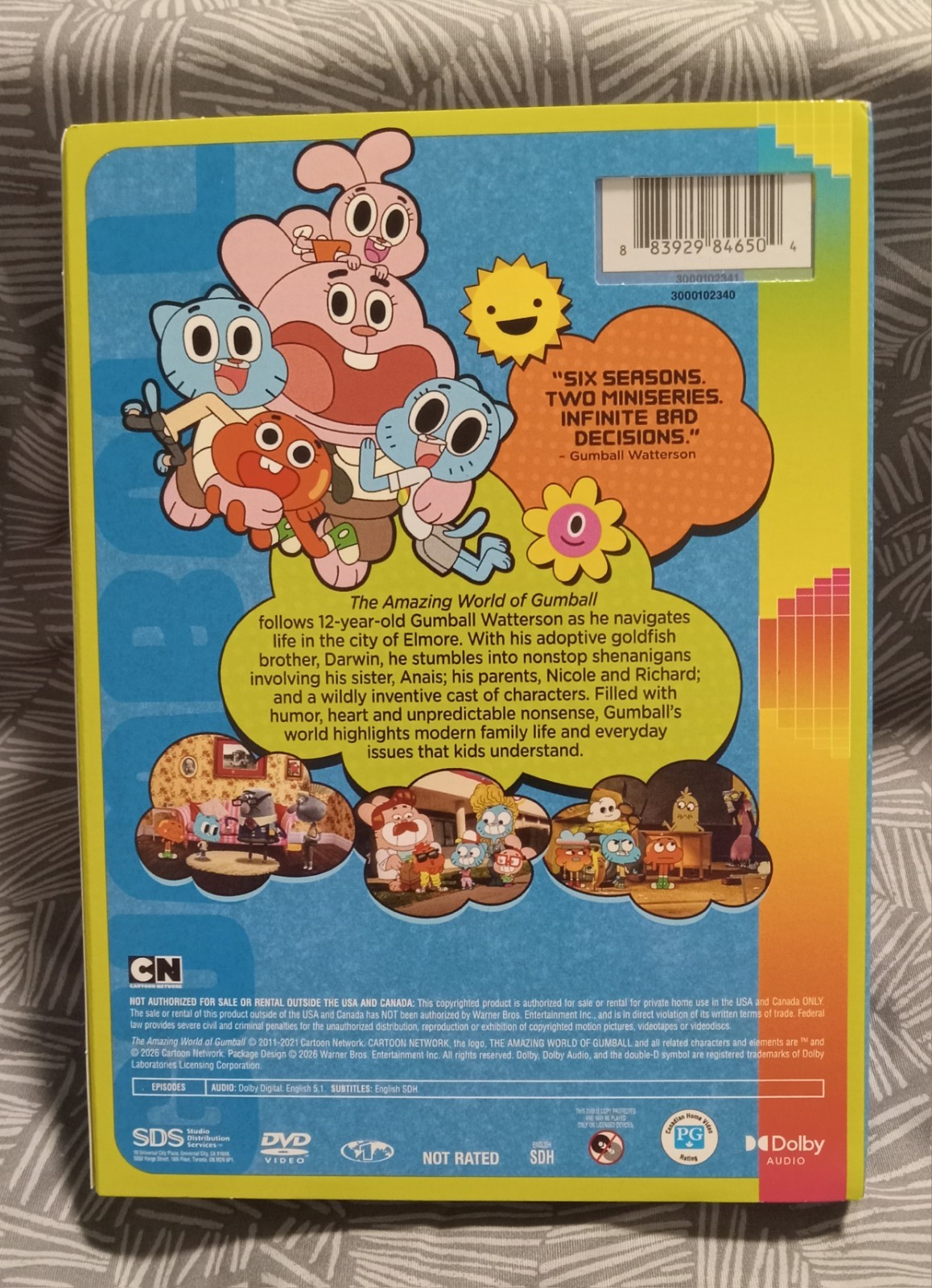 The Amazing World of Gumball: The Complete Series (DVD) New/Sealed