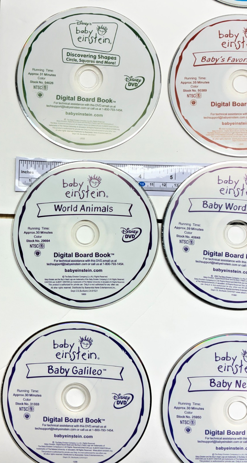 DVD: Baby Einstein LOT OF 25 Collection Educational Children’s *FREE SHIPPING*