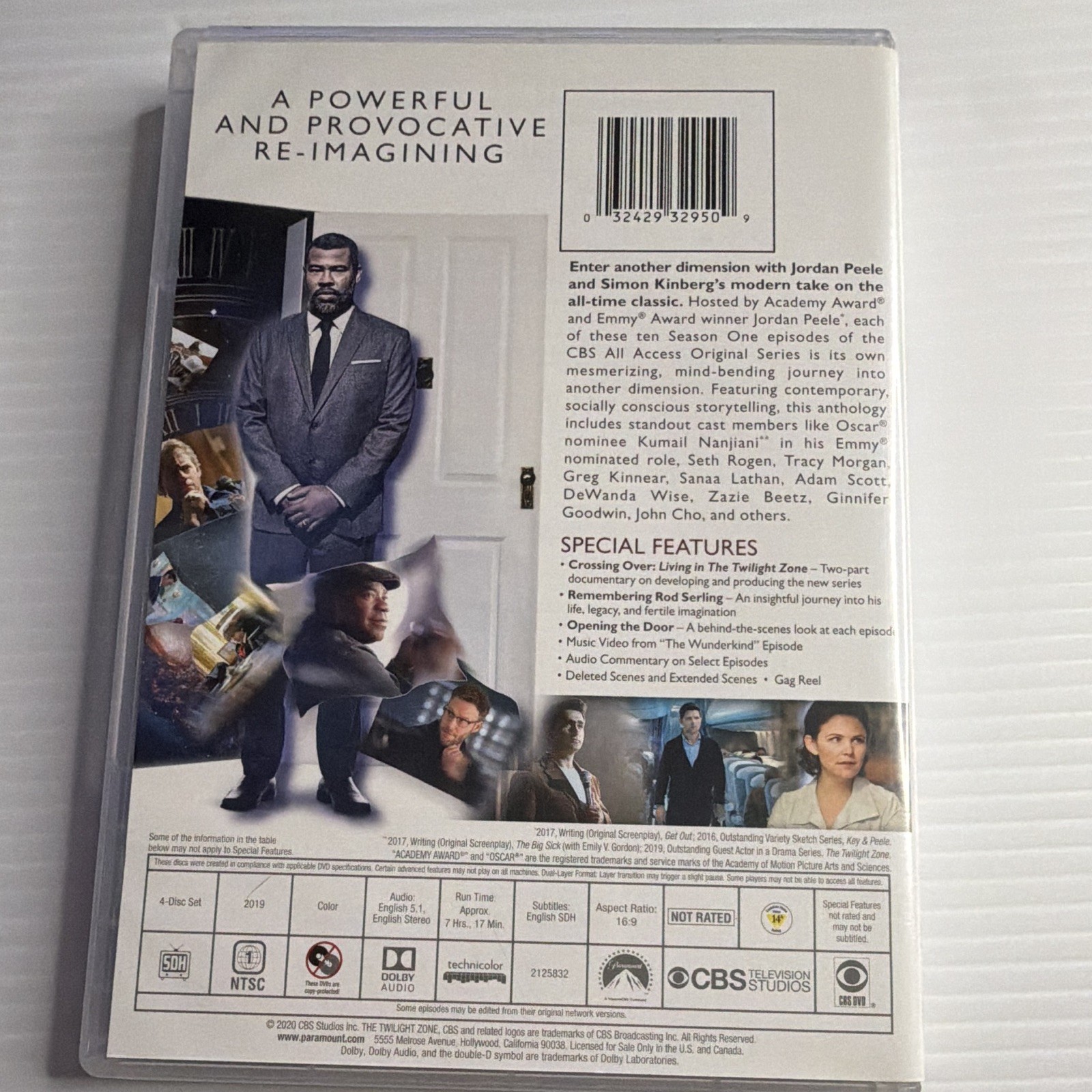 CBS The Twilight Zone Season 1 (2019) DVD 4-Disc Set Deleted Scenes Commentary