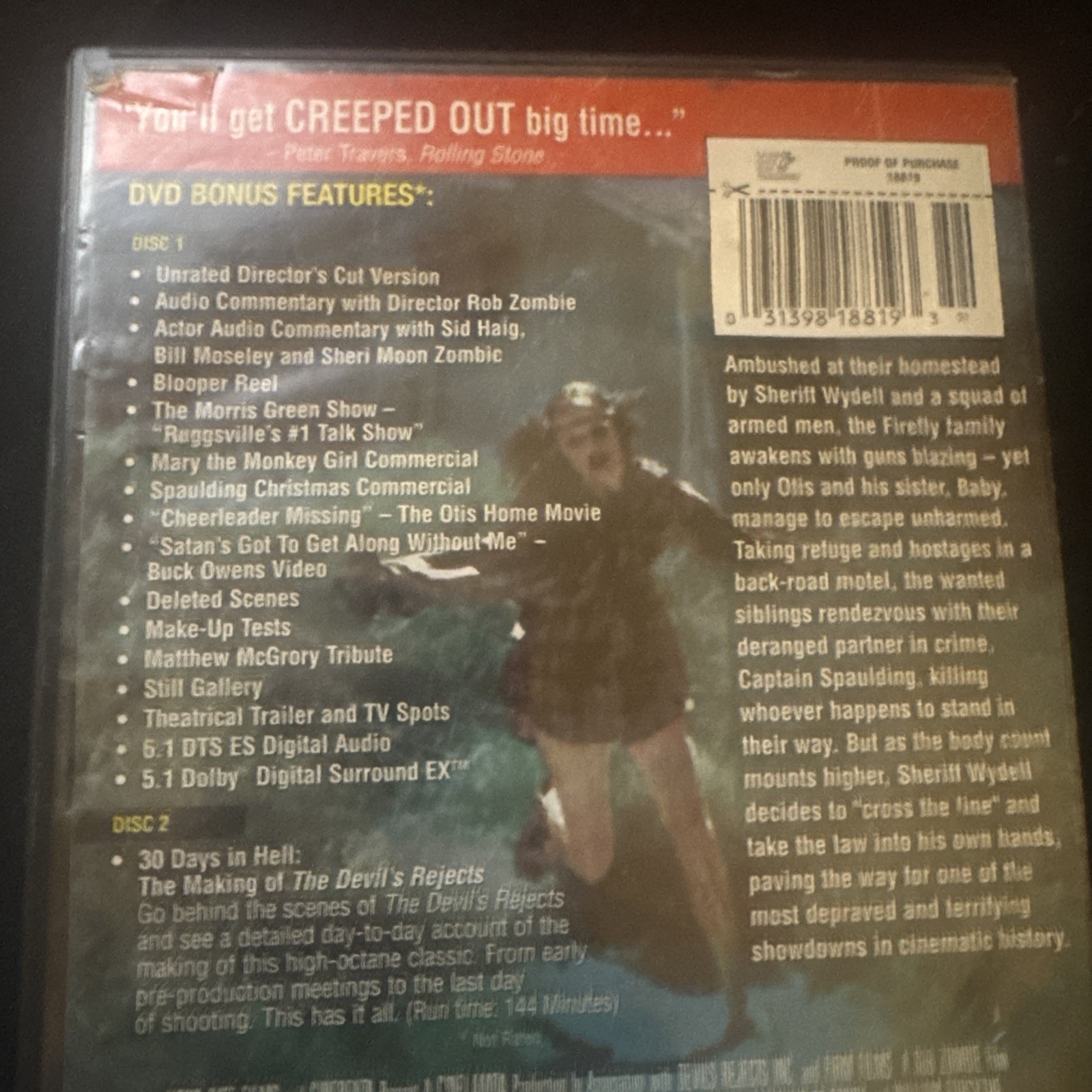 The Devil’s Rejects (Unrated Fullscreen Edition) DVD