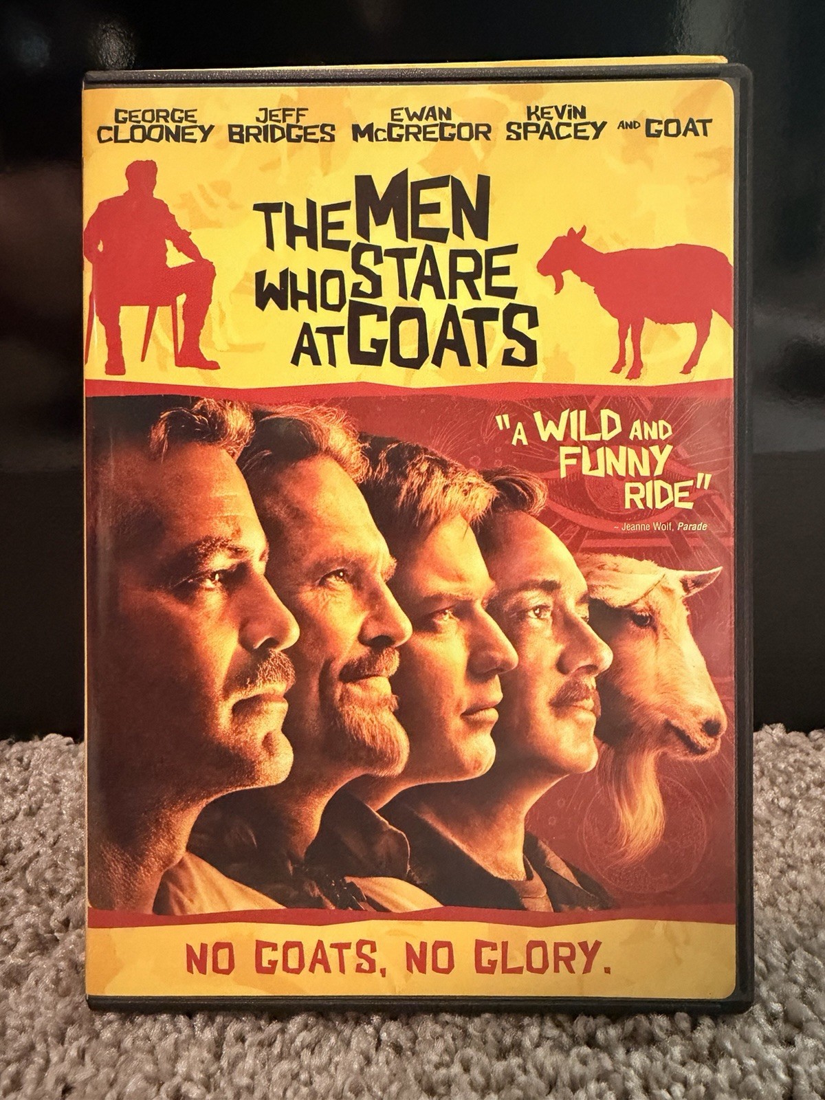 Anchor Bay The Men Who Stare at Goats DVD (2010) R Deleted Scenes 94 min