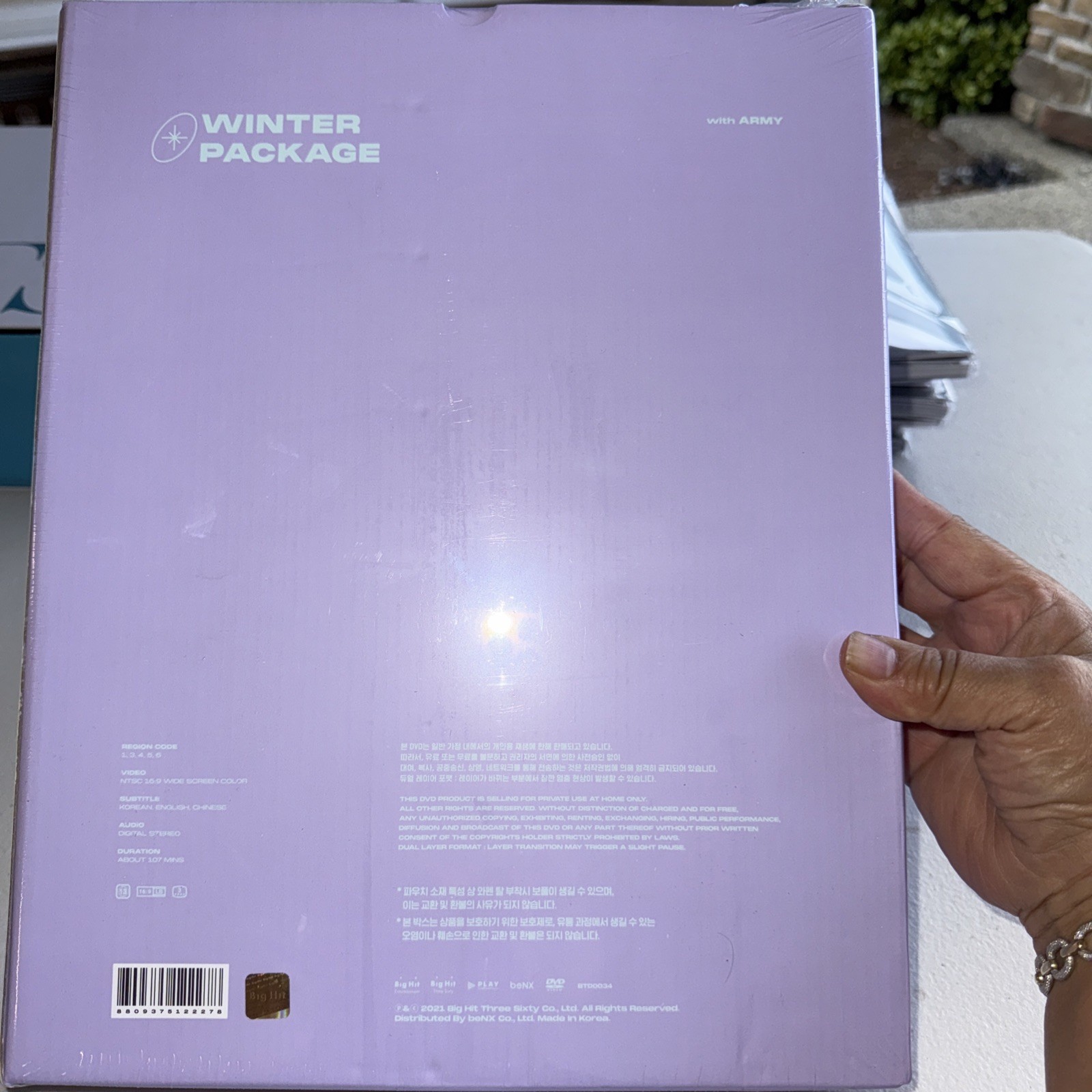 BTS 2021 Winter Package with ARMY Factory Sealed Official Korean Global Edition