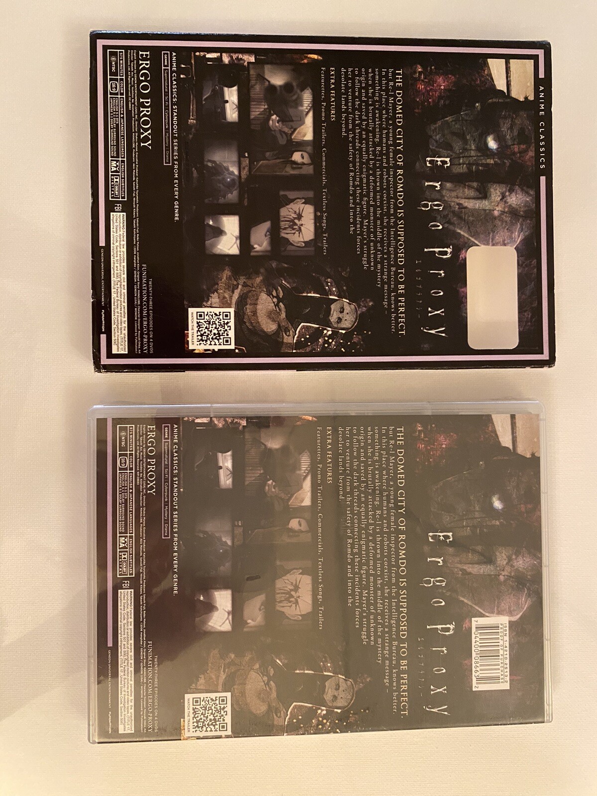 Ergo Proxy: The Complete Series – Anime Classics (DVD, 2012, 4-Disc Set)
