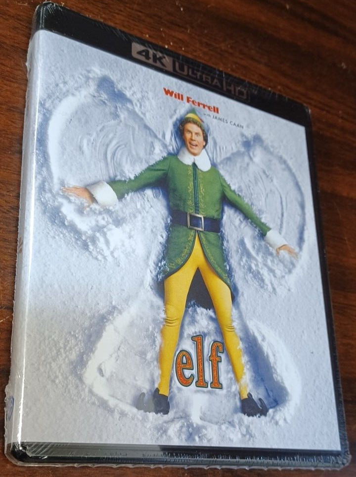 Elf 2003 (4K UHD Disc) Will Ferrell-NEW (Sealed)-Free Shipping with Tracking