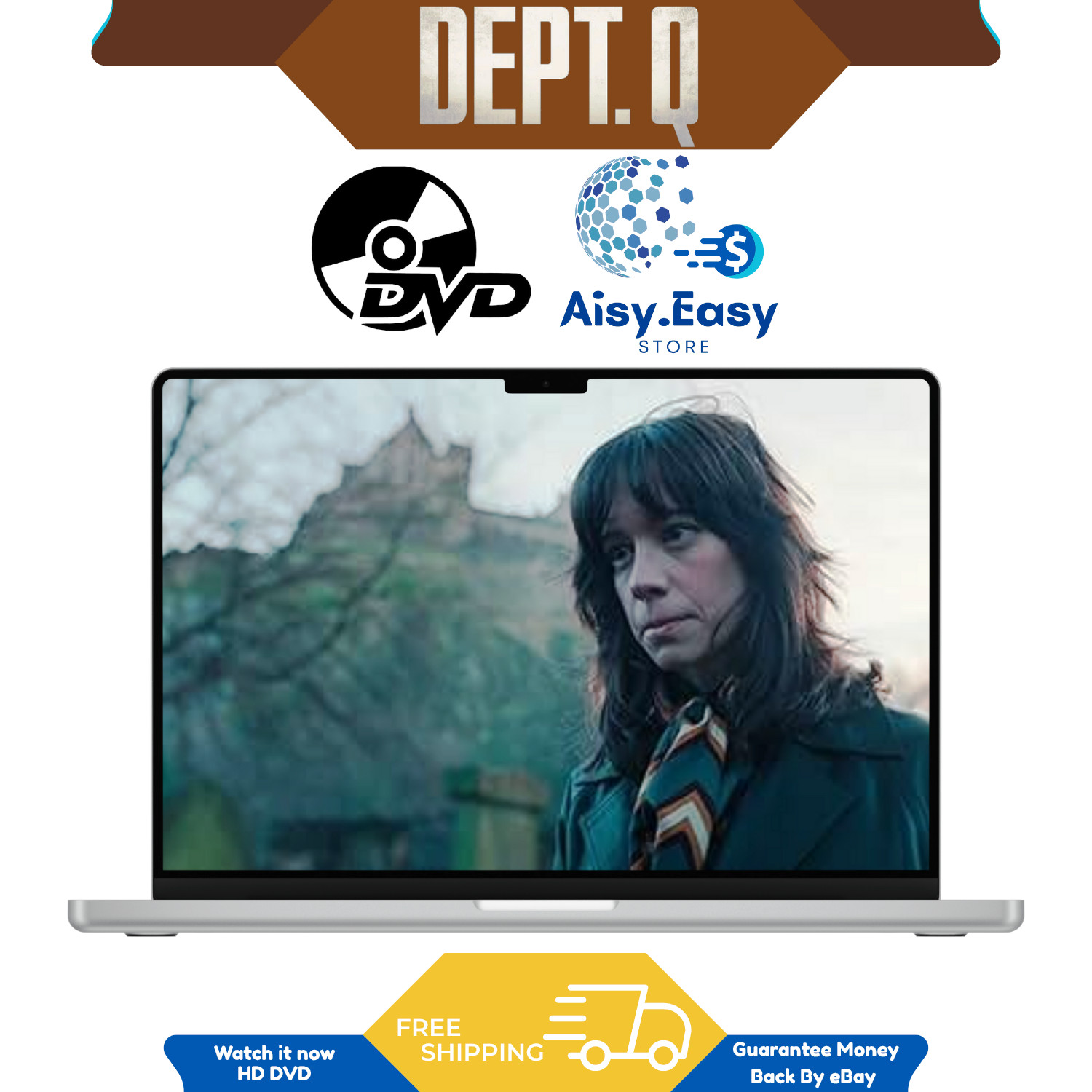 Dept. Q The Completed Series Crime Drama Mystery Thriller Region Free DVD