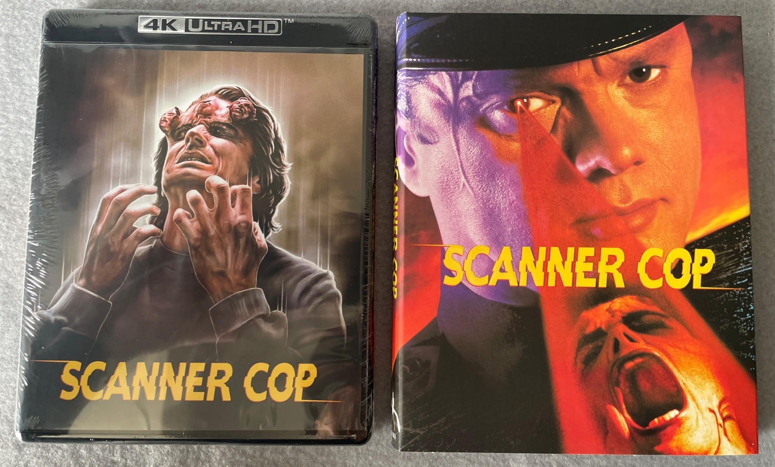 Vinegar Syndrome Scanner Cop & Scanner Cop II The Showdown 4K Ultra HD Box Set