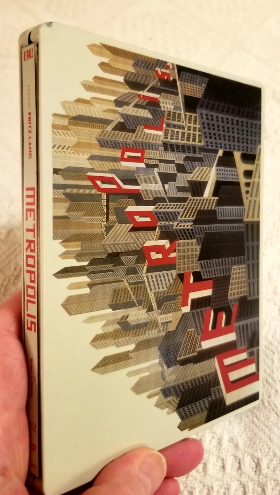 EUREKA METROPOLIS BLU-RAY STEELBOOK! FRITZ LANG 1927 SILENT CLASSIC!
