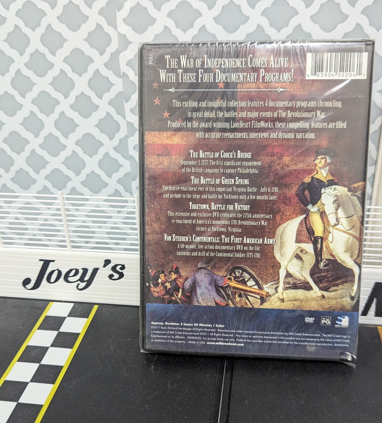 DVD1004 The Revolutionary War: Heroes & Battles / Civil War America DVD Sets