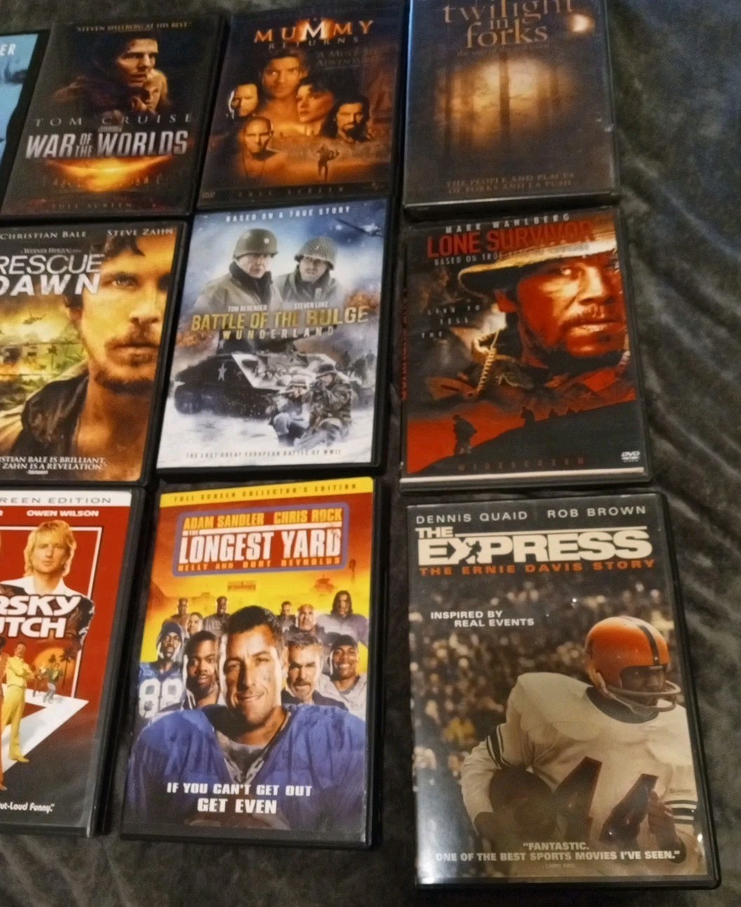 Lot 15 DVDS Various Titles Genres Conditions Vary All Tested-Working *See Photos
