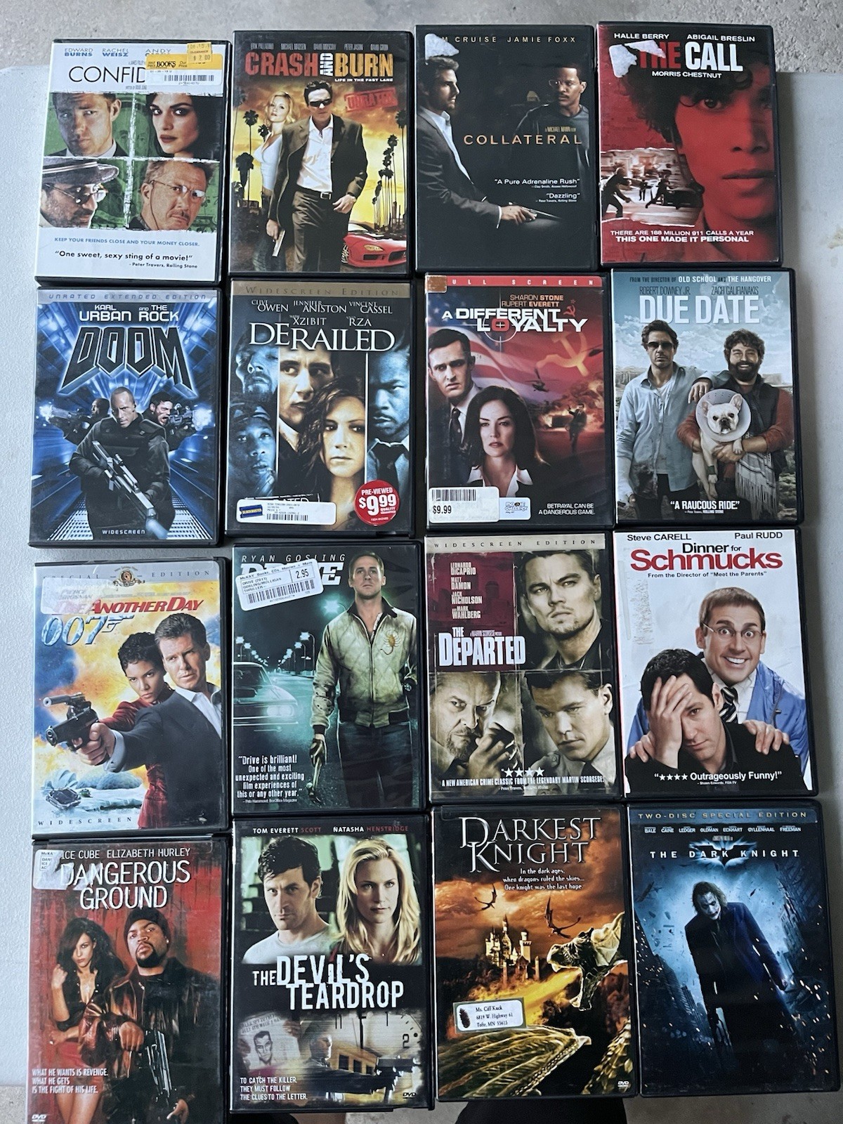 #21 Action Comedy DVD LOT PICK & CHOOSE $5 Flat Combined Shipping