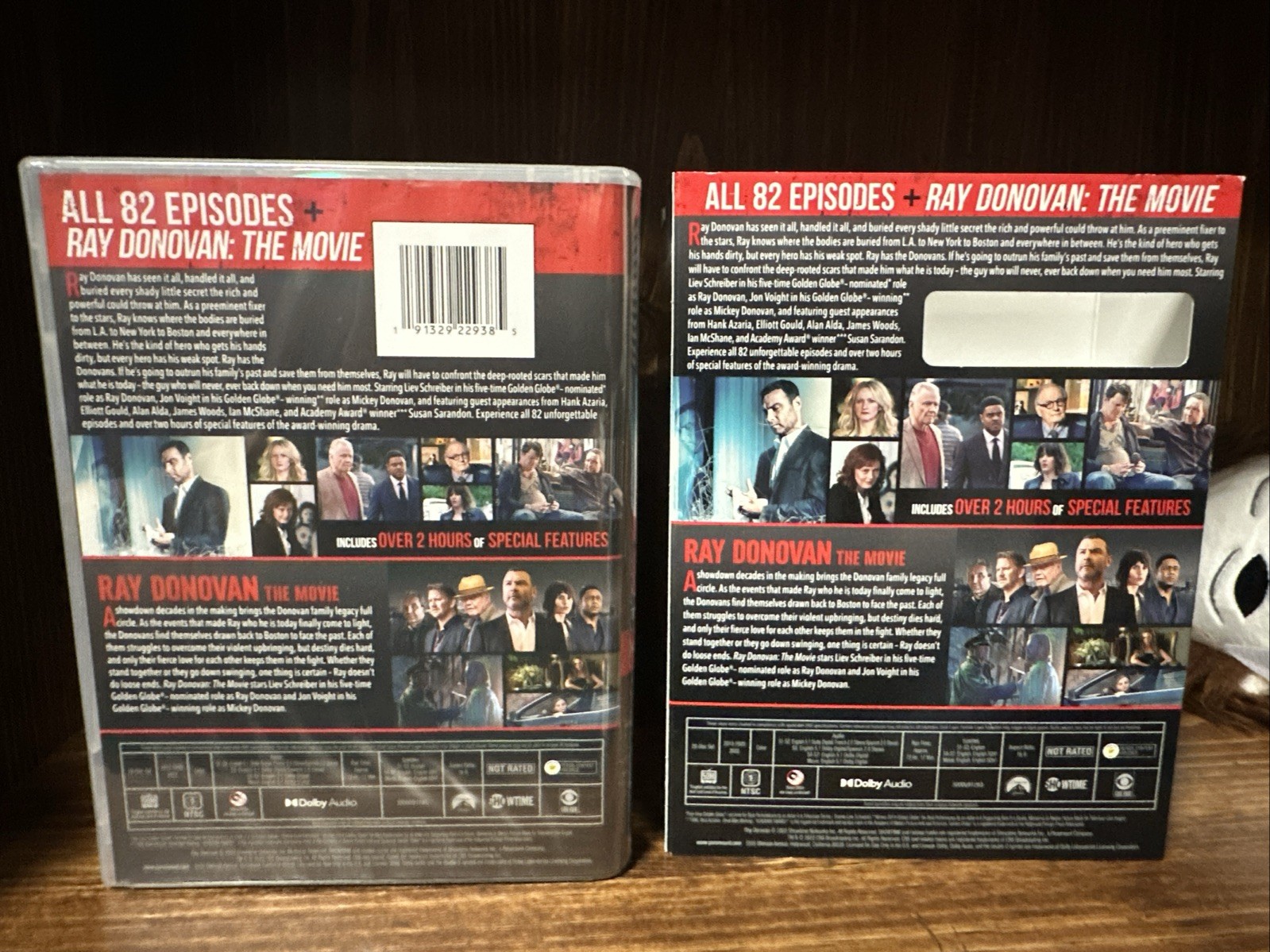 Ray Donovan: the Complete Series (Including Ray Donovan: the Movie) (DVD) New