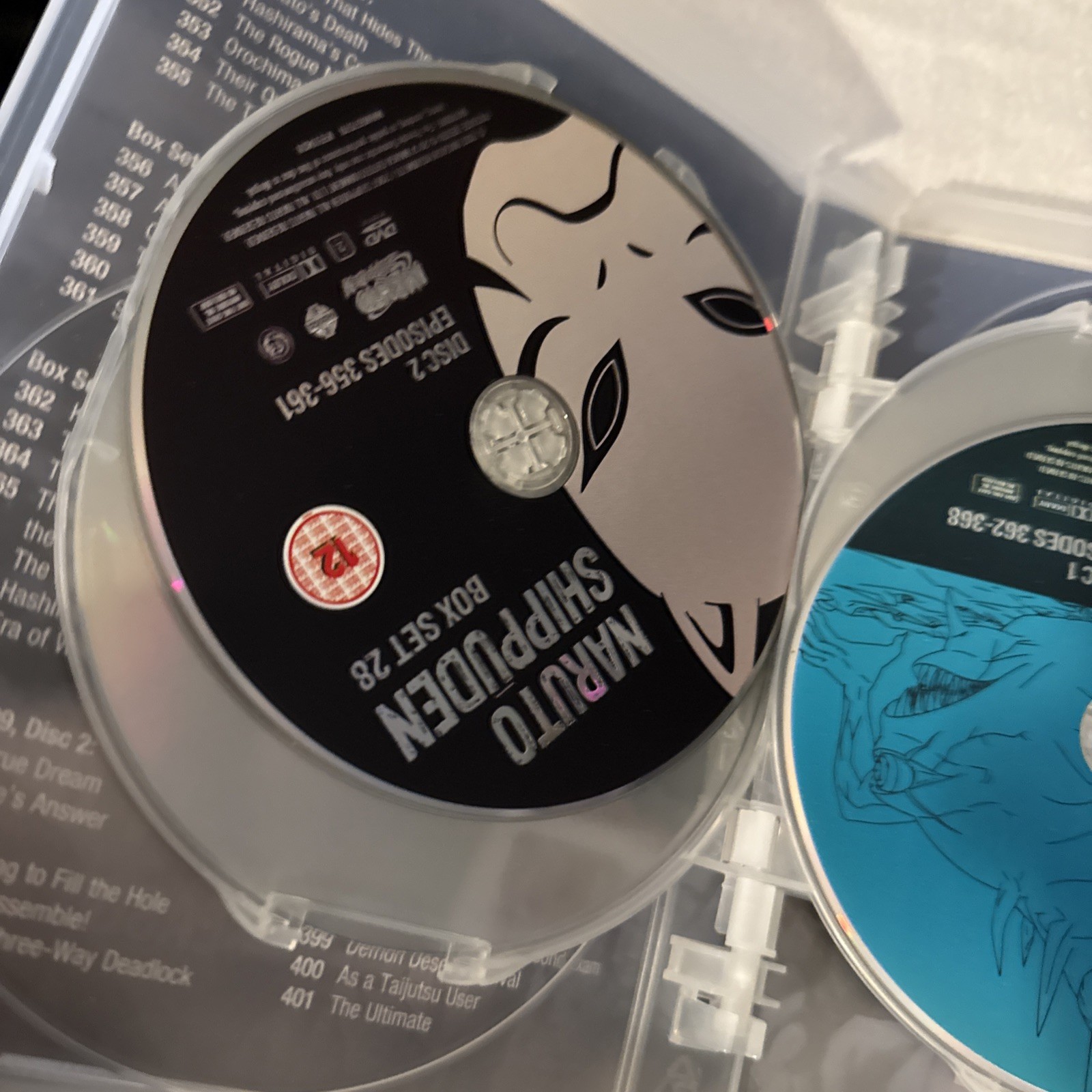 Naruto Shippuden – Complete Series 8 – Episodes 349-401 – UK PAL Region 2 Anime