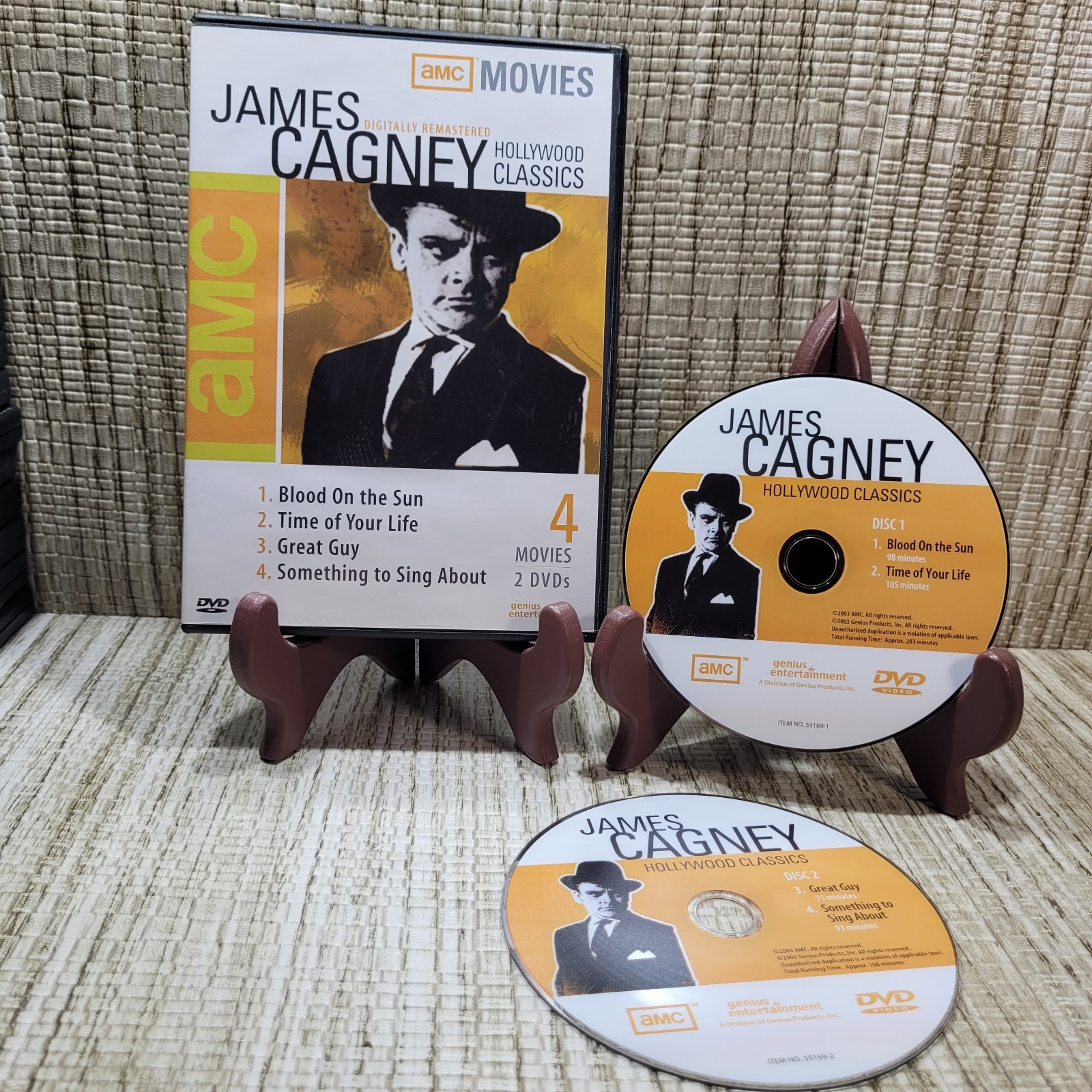 AMC Movies: James Cagney Classics USED DVD