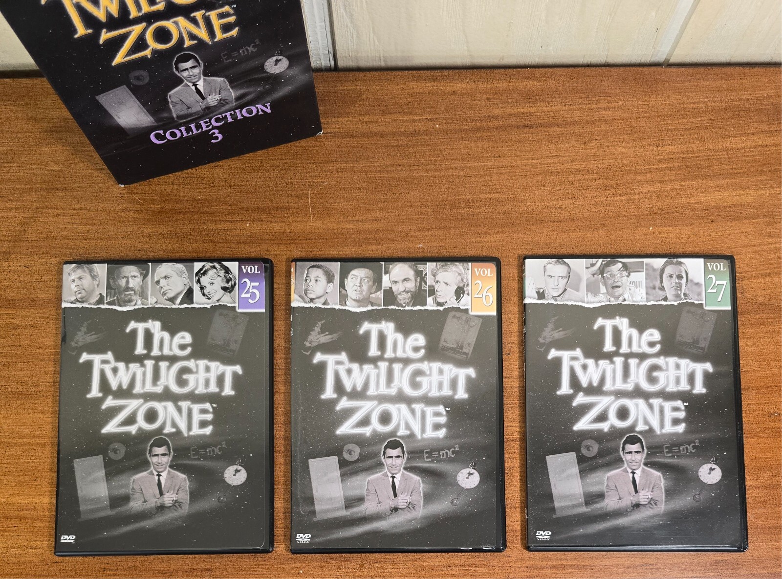The Twilight Zone Collection 3 DVD 2002 Fantasy Horror TV Rod Serling 9-Discs